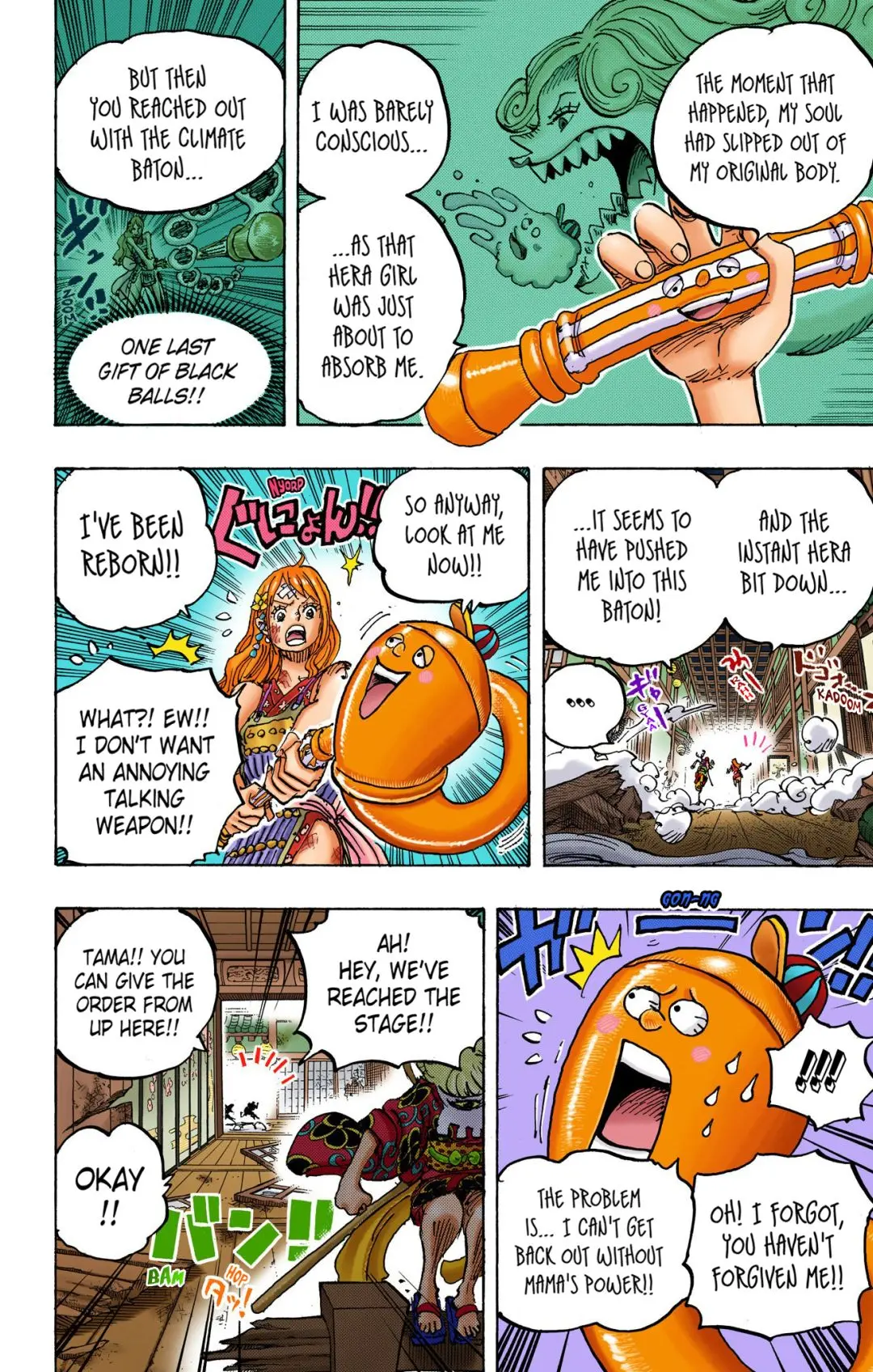 One Piece Colored, chapter 1016, page 11