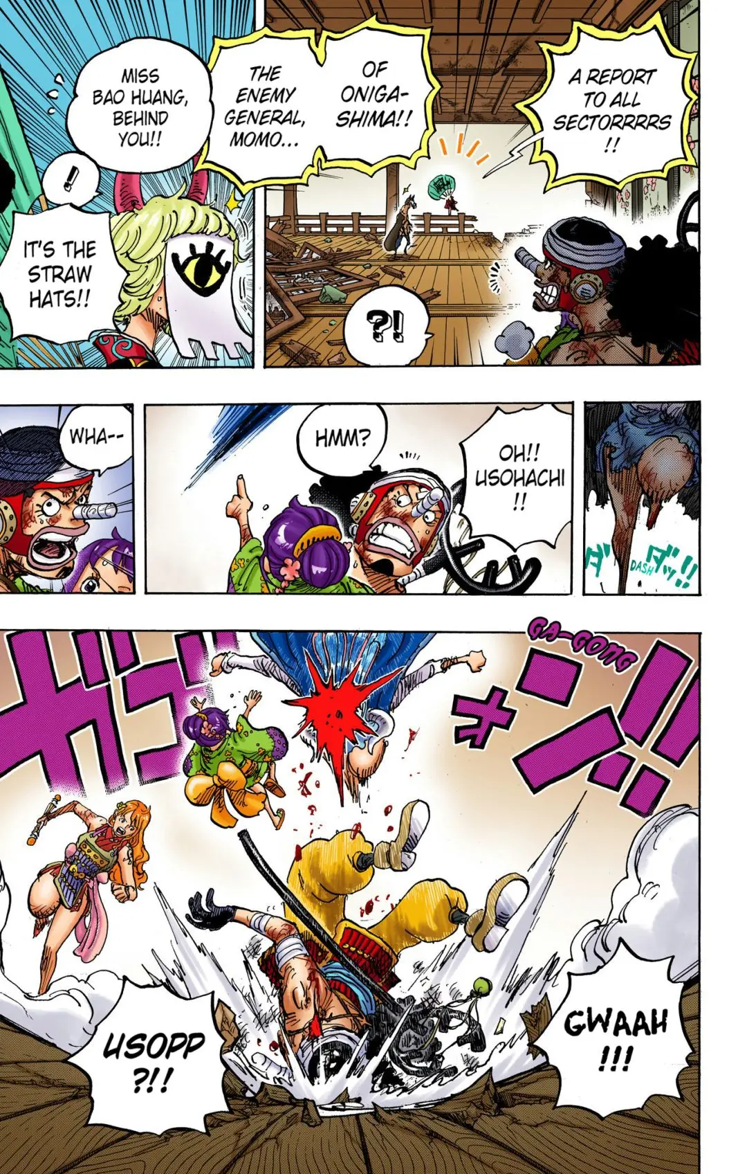 One Piece Colored, chapter 1016, page 12