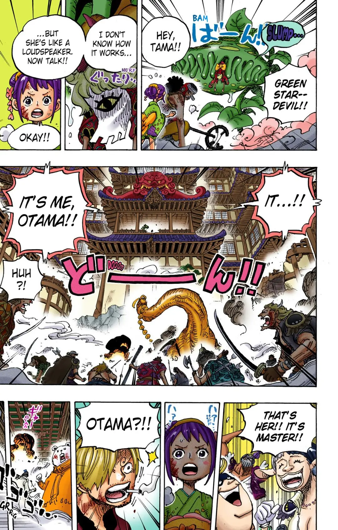 One Piece Colored, chapter 1016, page 17