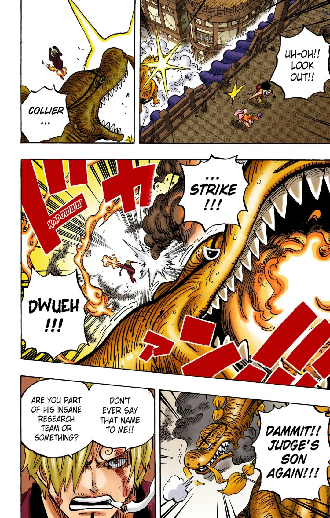 One Piece Colored, chapter 1017, page 10