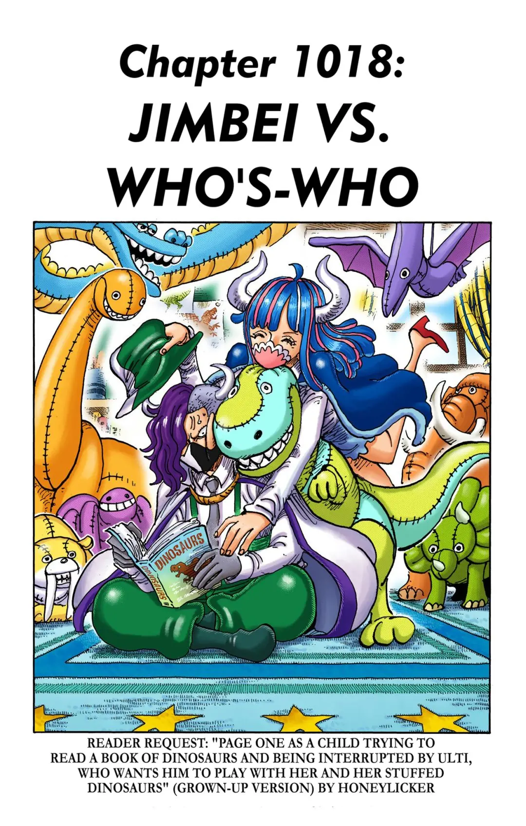 One Piece Colored, chapter 1018, page 1
