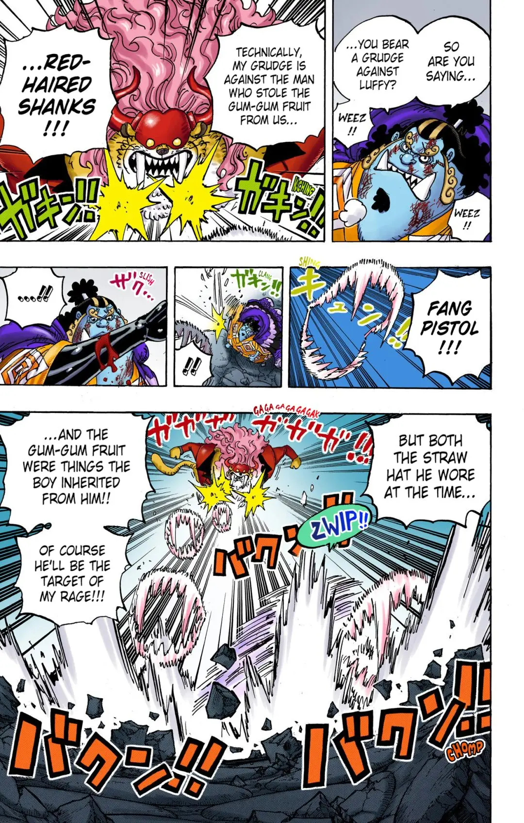 One Piece Colored, chapter 1018, page 7