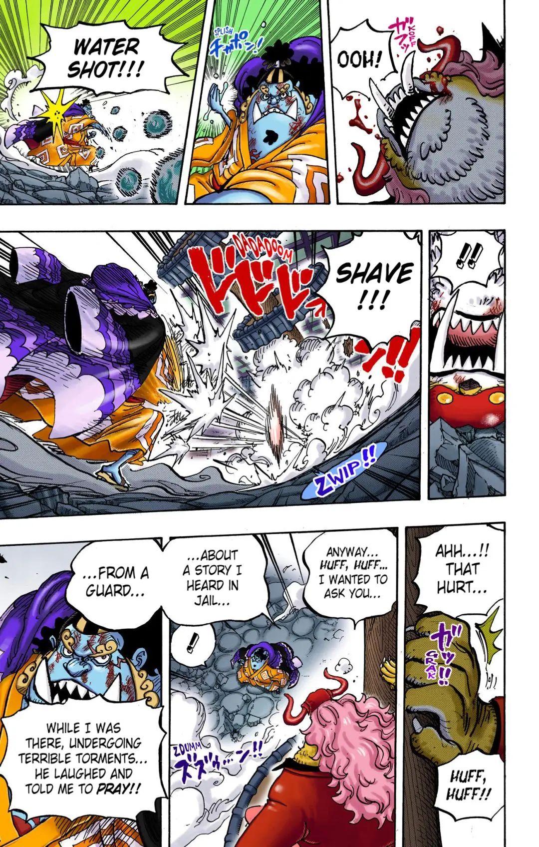 One Piece Colored, chapter 1018, page 11