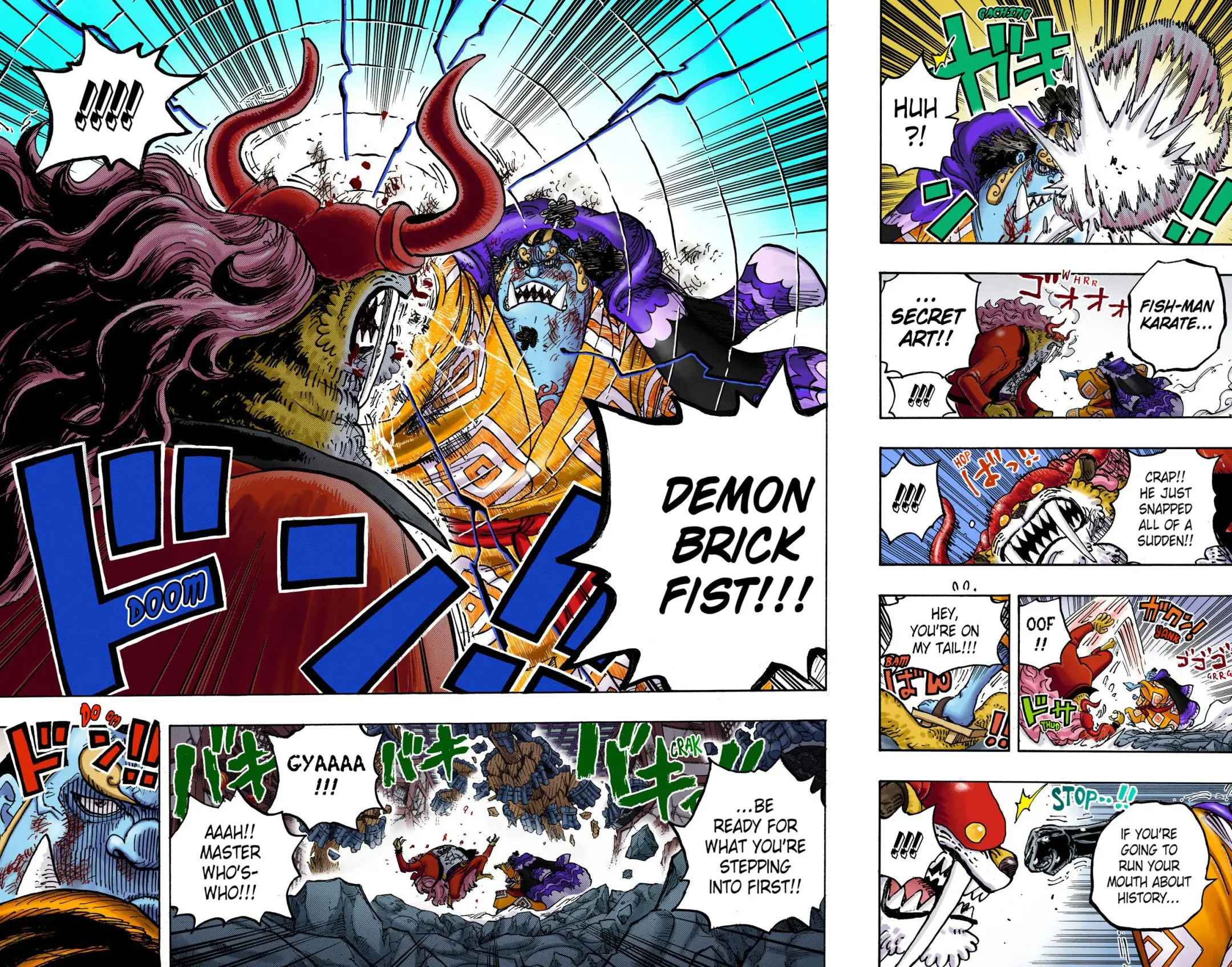 One Piece Colored, chapter 1018, page 16