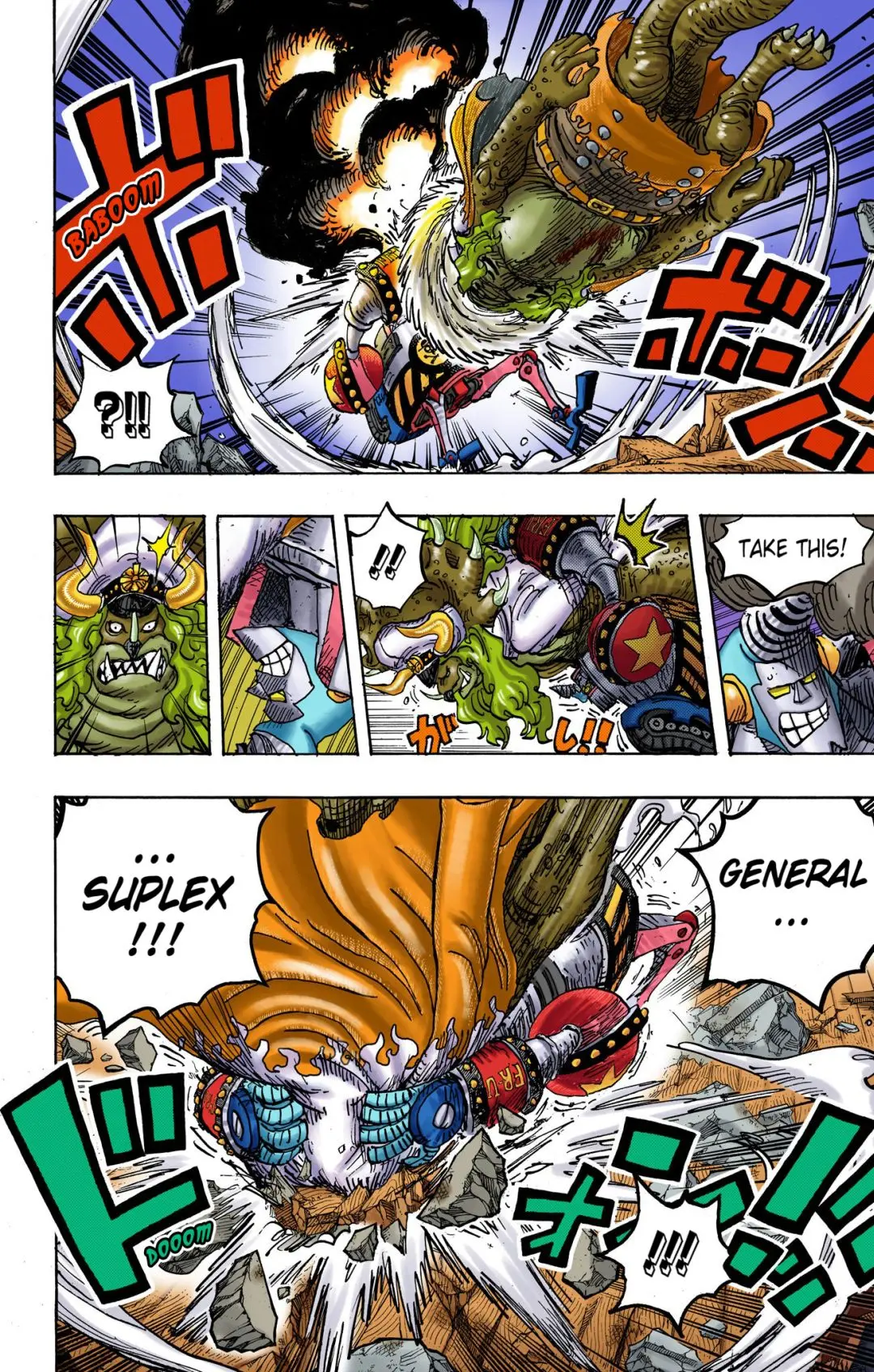 One Piece Colored, chapter 1019, page 11
