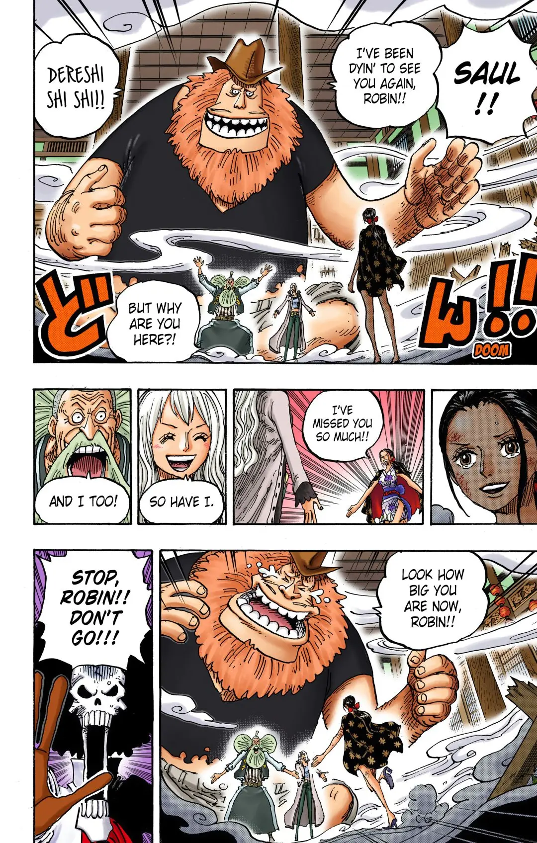 One Piece Colored, chapter 1020, page 6