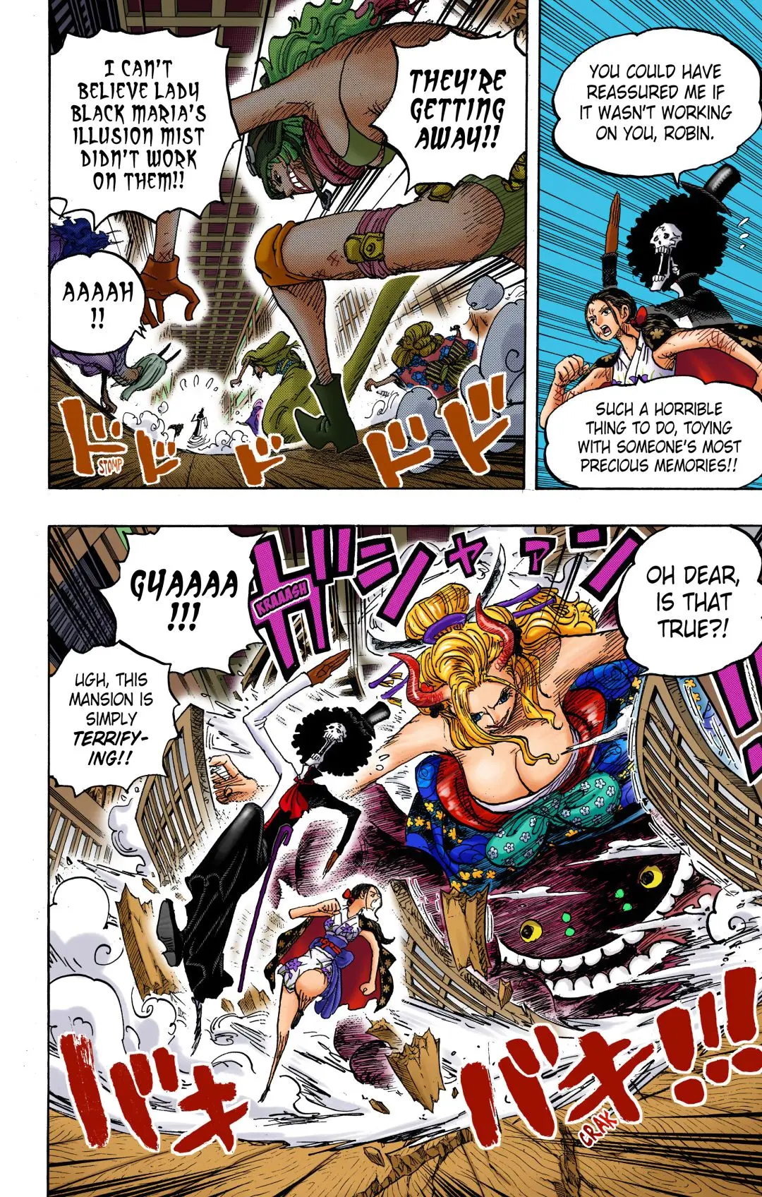 One Piece Colored, chapter 1020, page 8