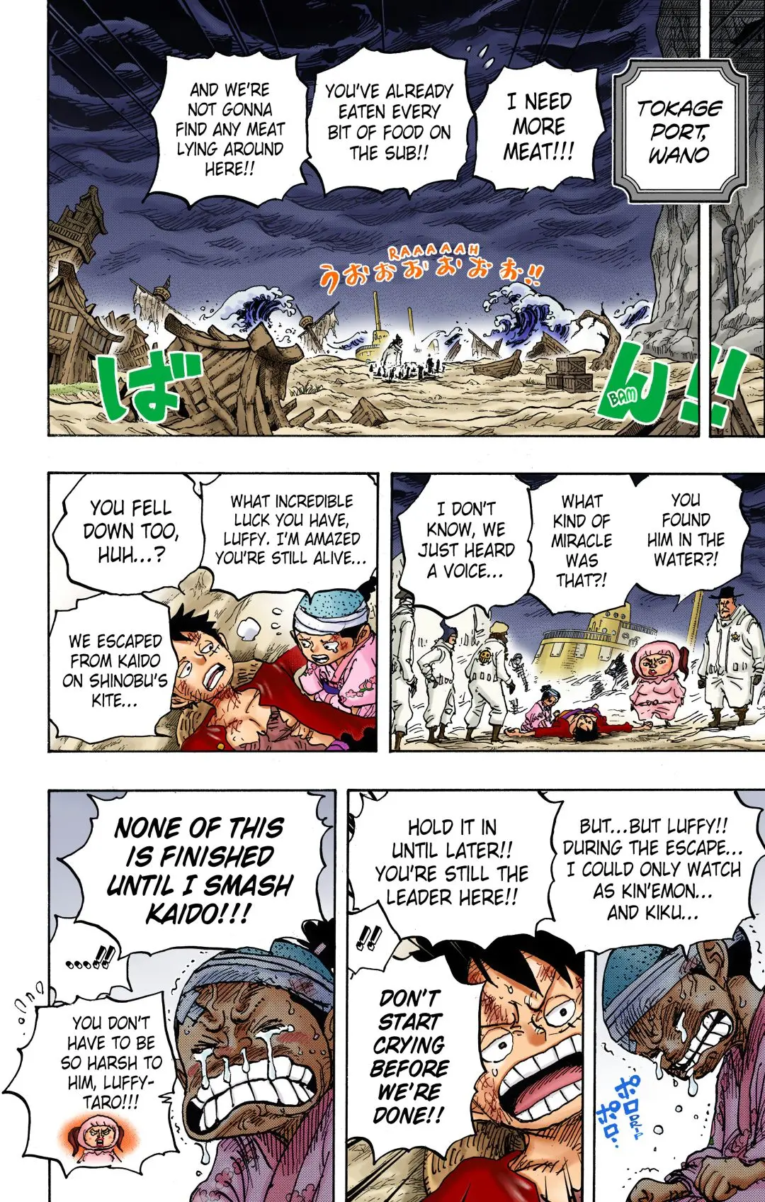 One Piece Colored, chapter 1020, page 16