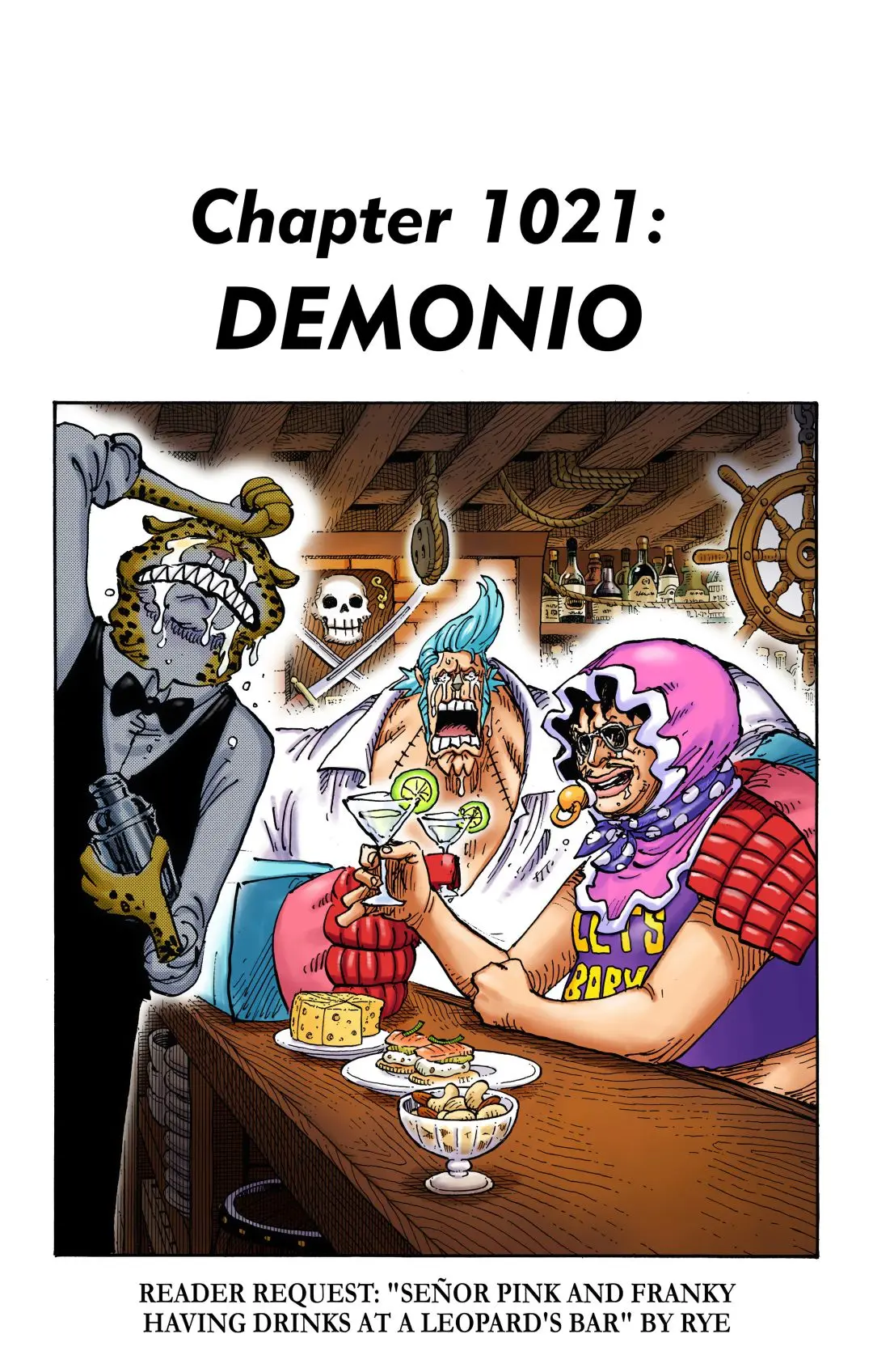 One Piece Colored, chapter 1021, page 1