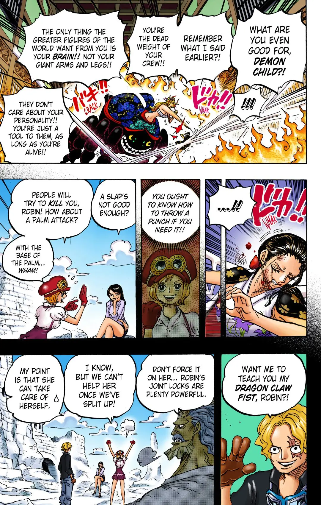 One Piece Colored, chapter 1021, page 9