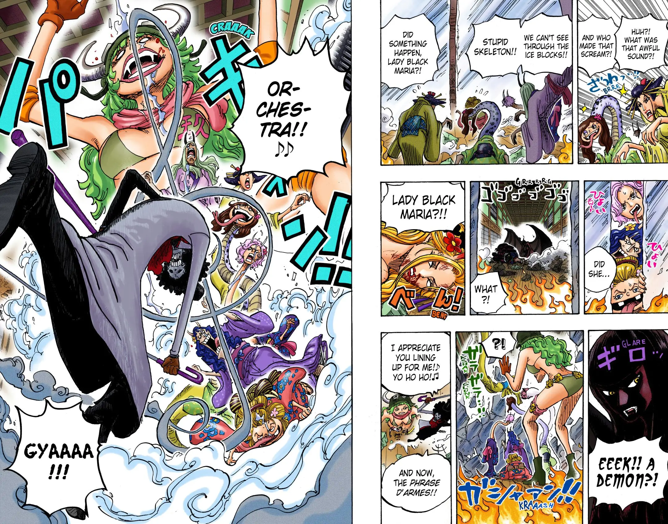 One Piece Colored, chapter 1021, page 13