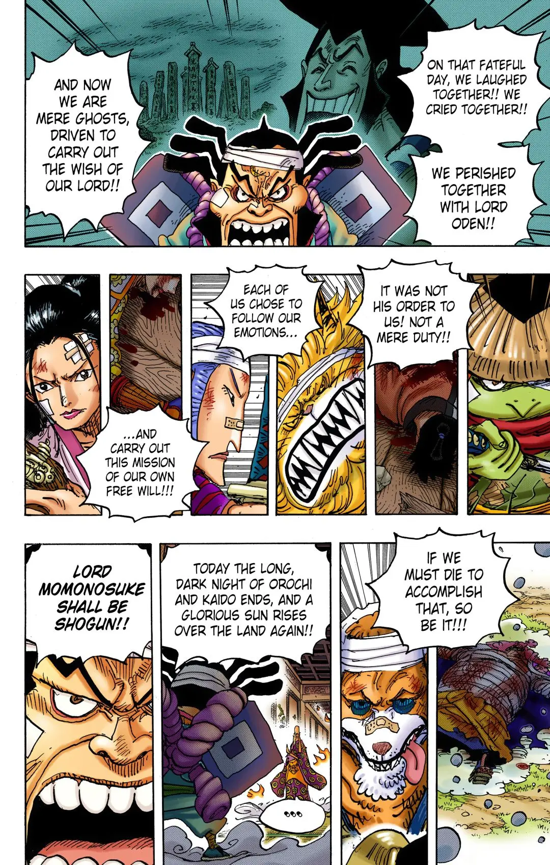 One Piece Colored, chapter 1022, page 6