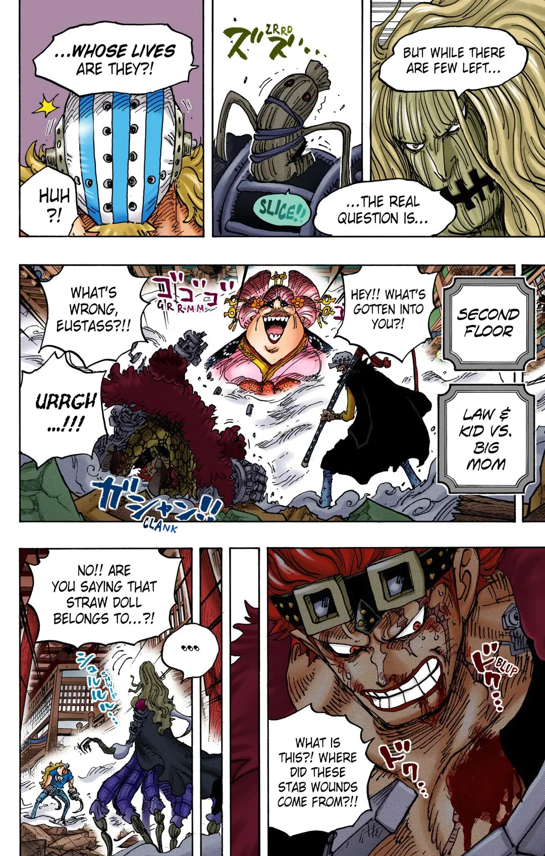 One Piece Colored, chapter 1022, page 8
