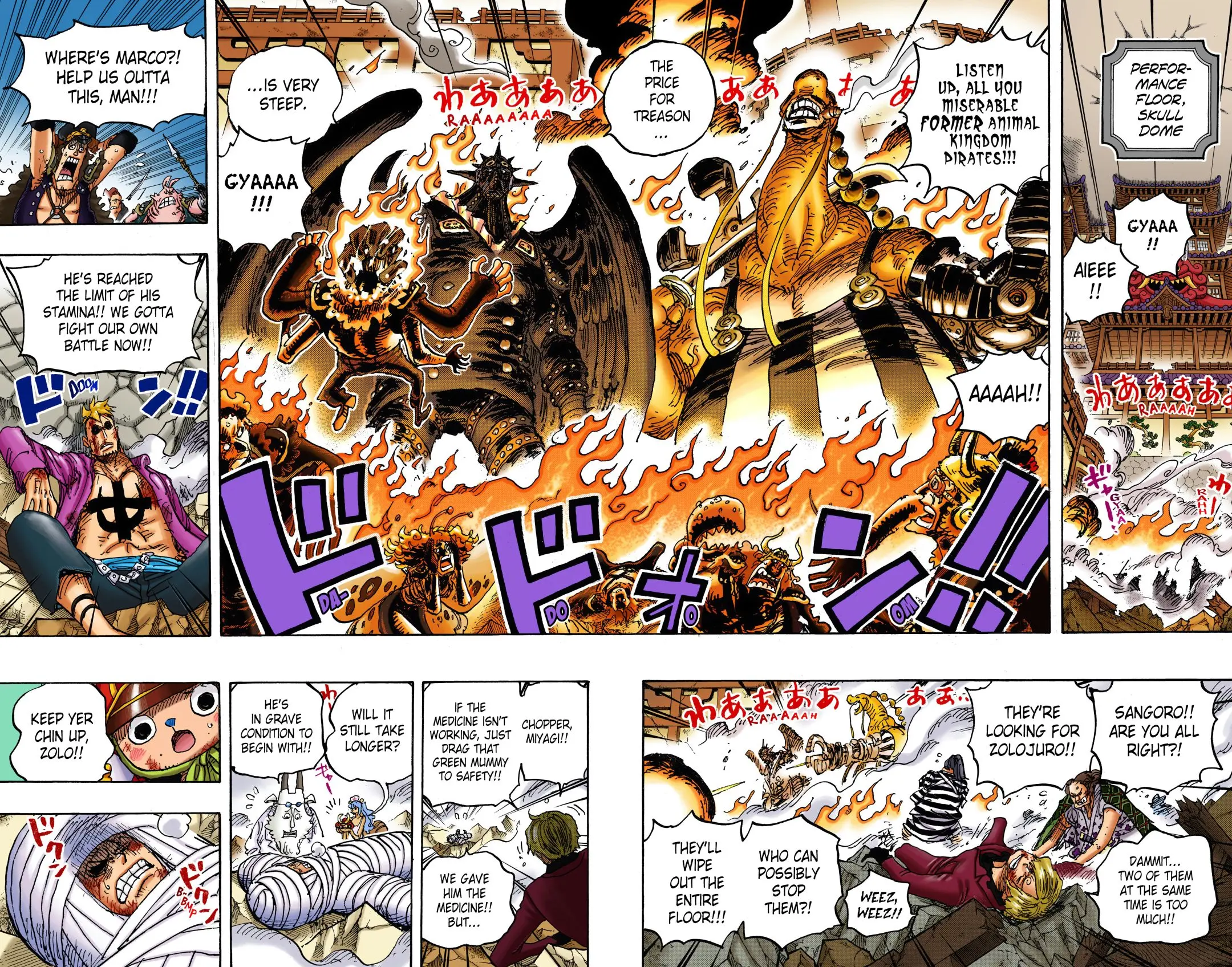 One Piece Colored, chapter 1022, page 10
