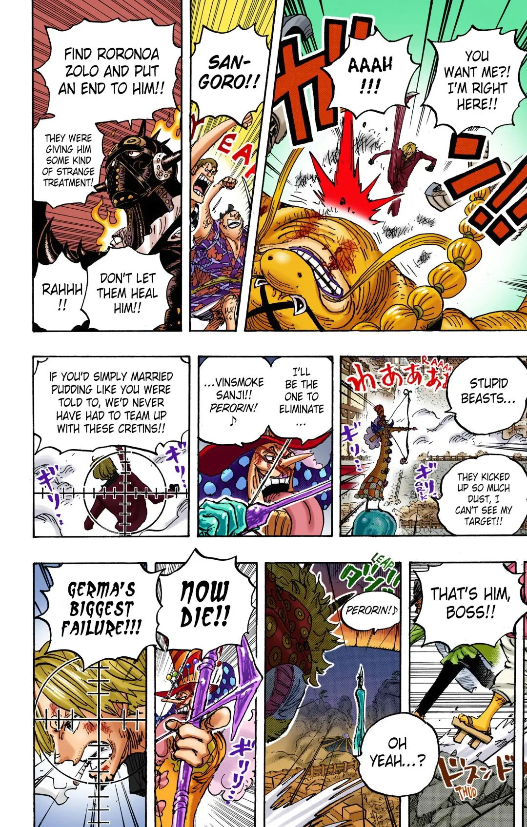 One Piece Colored, chapter 1022, page 11