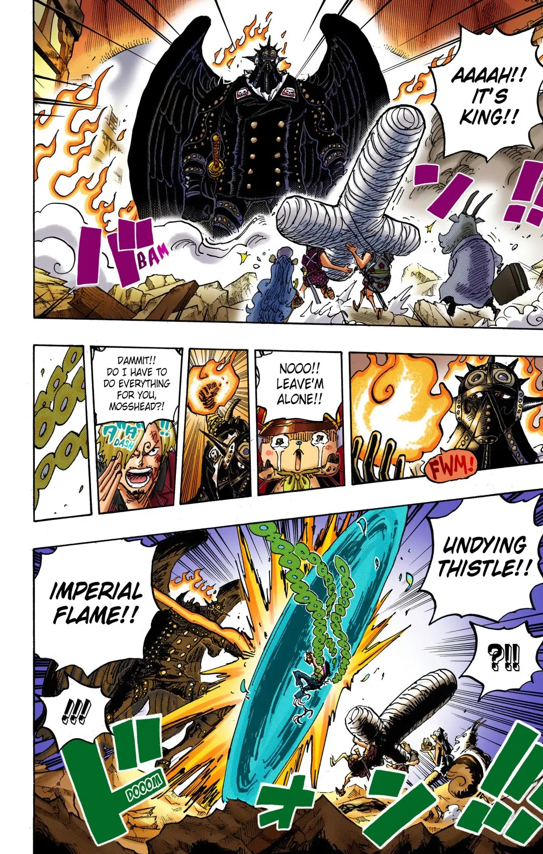One Piece Colored, chapter 1022, page 13