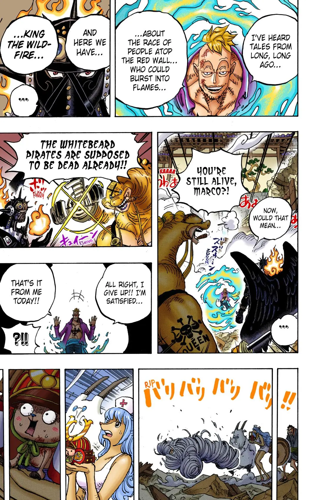 One Piece Colored, chapter 1022, page 14