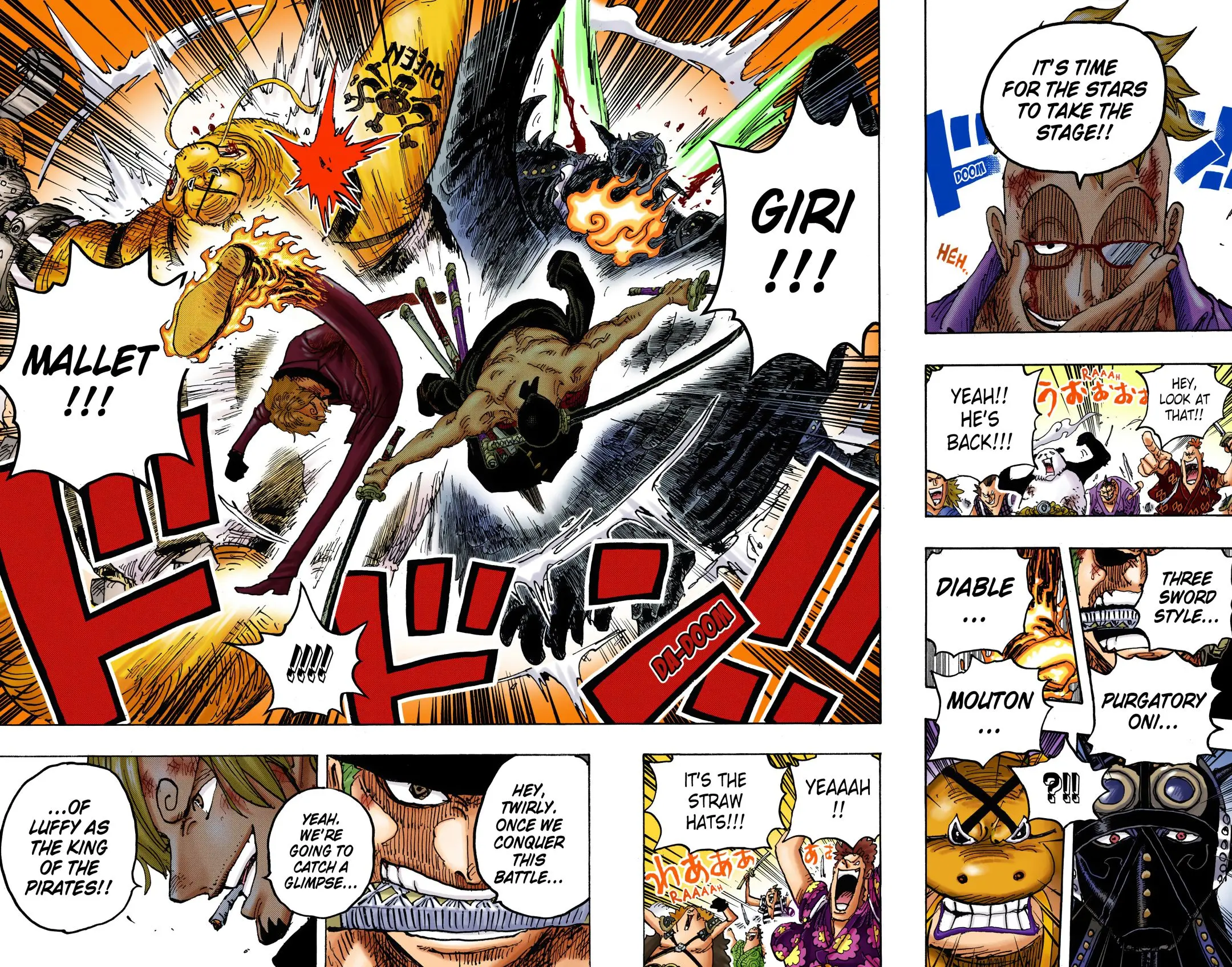 One Piece Colored, chapter 1022, page 15