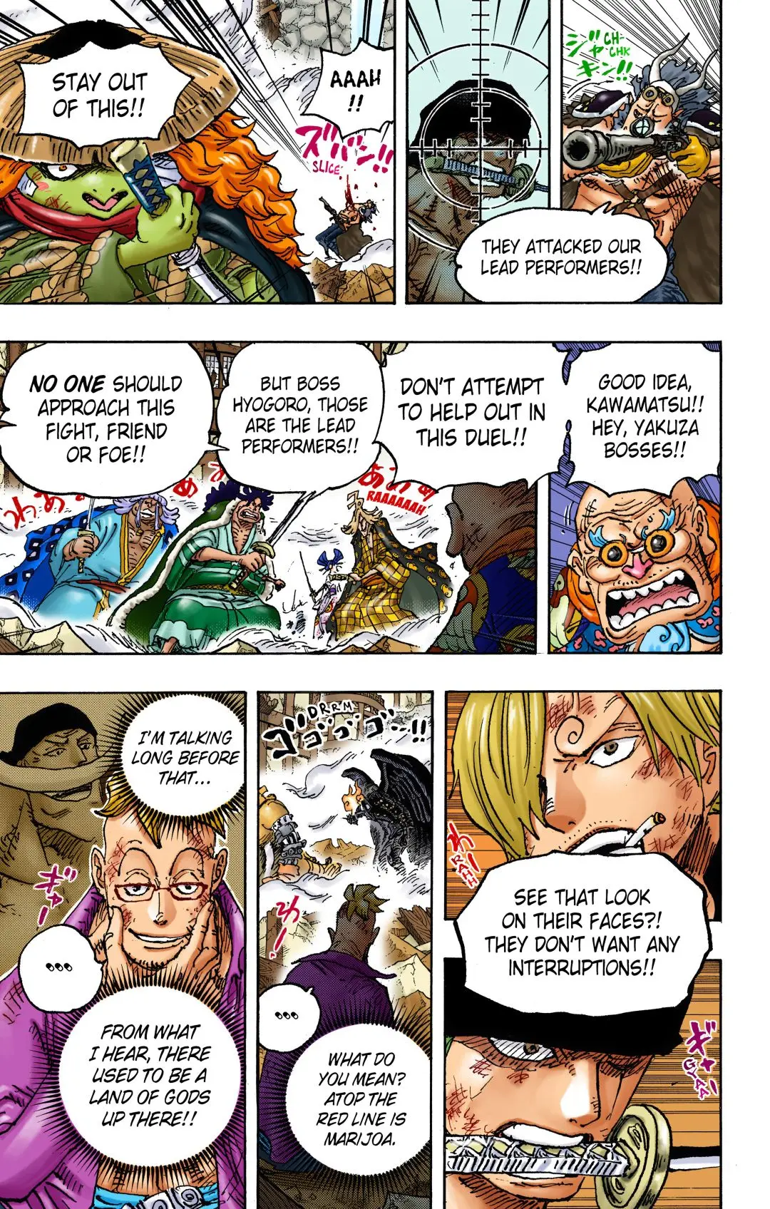One Piece Colored, chapter 1023, page 3