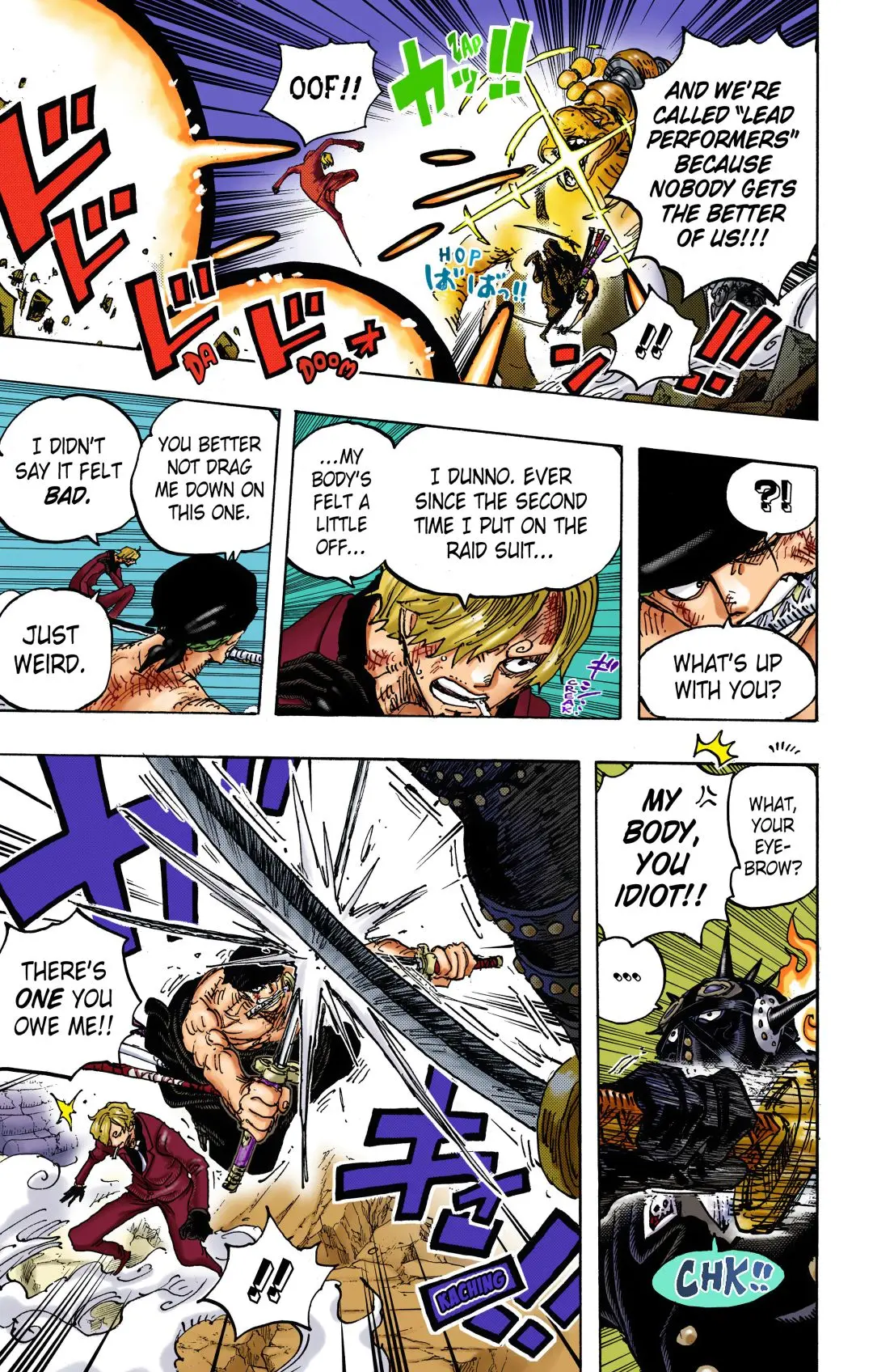 One Piece Colored, chapter 1023, page 5