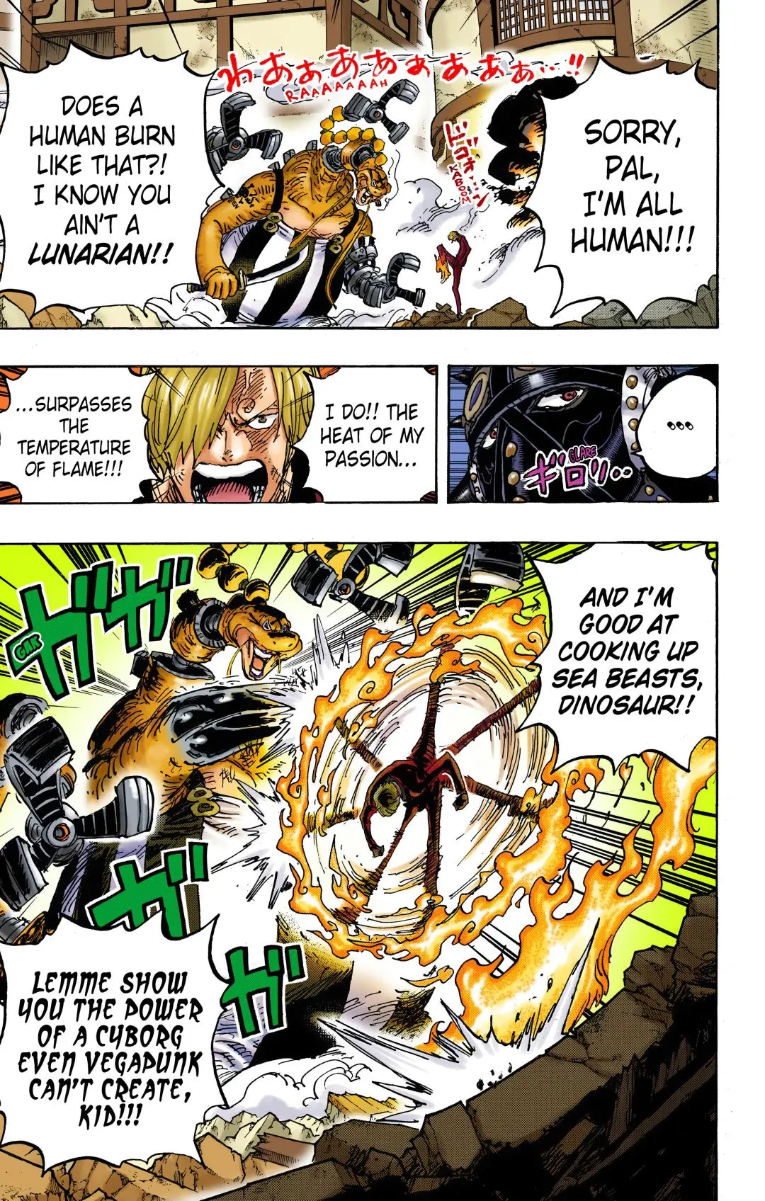One Piece Colored, chapter 1023, page 7