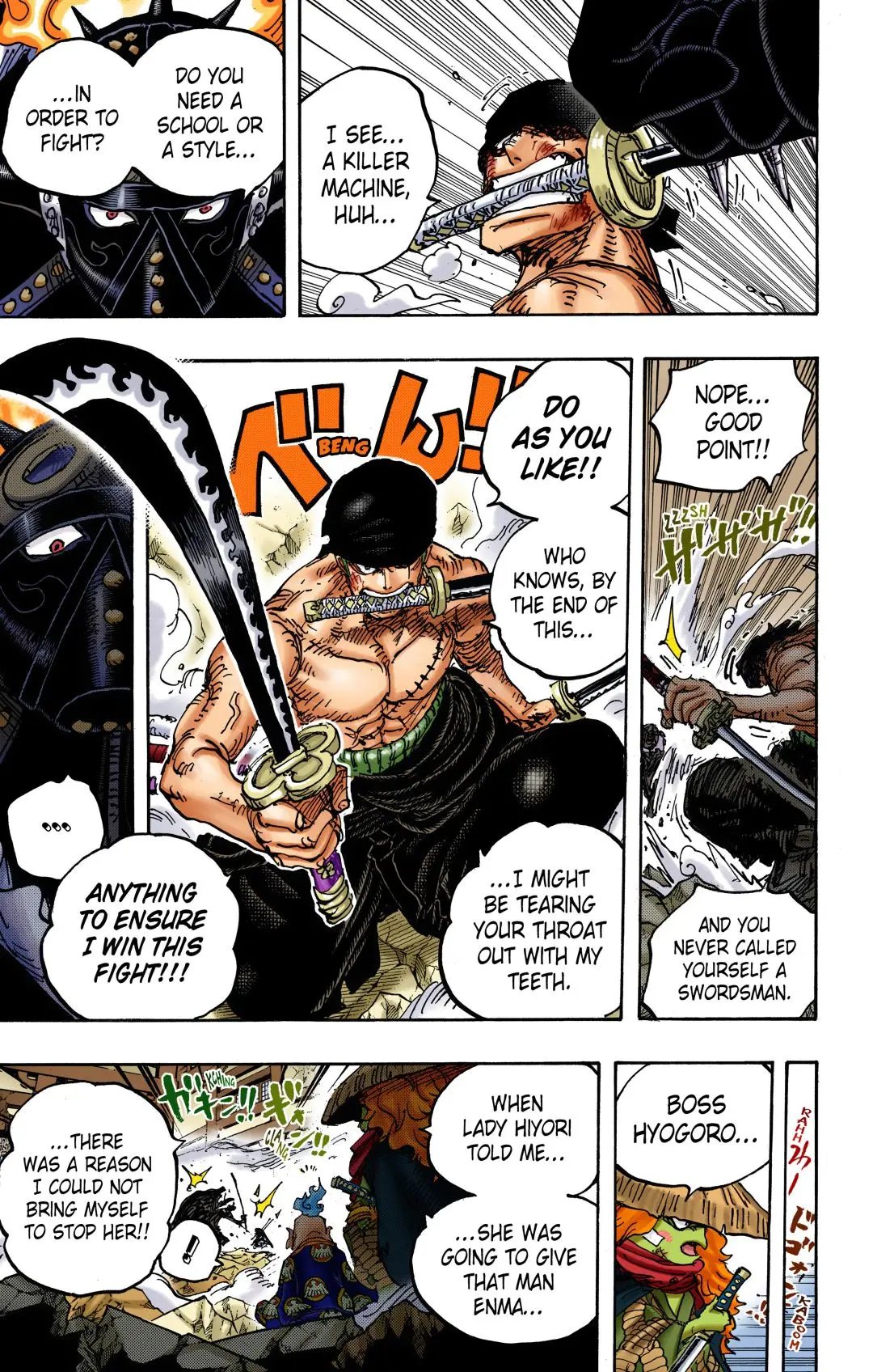 One Piece Colored, chapter 1023, page 9