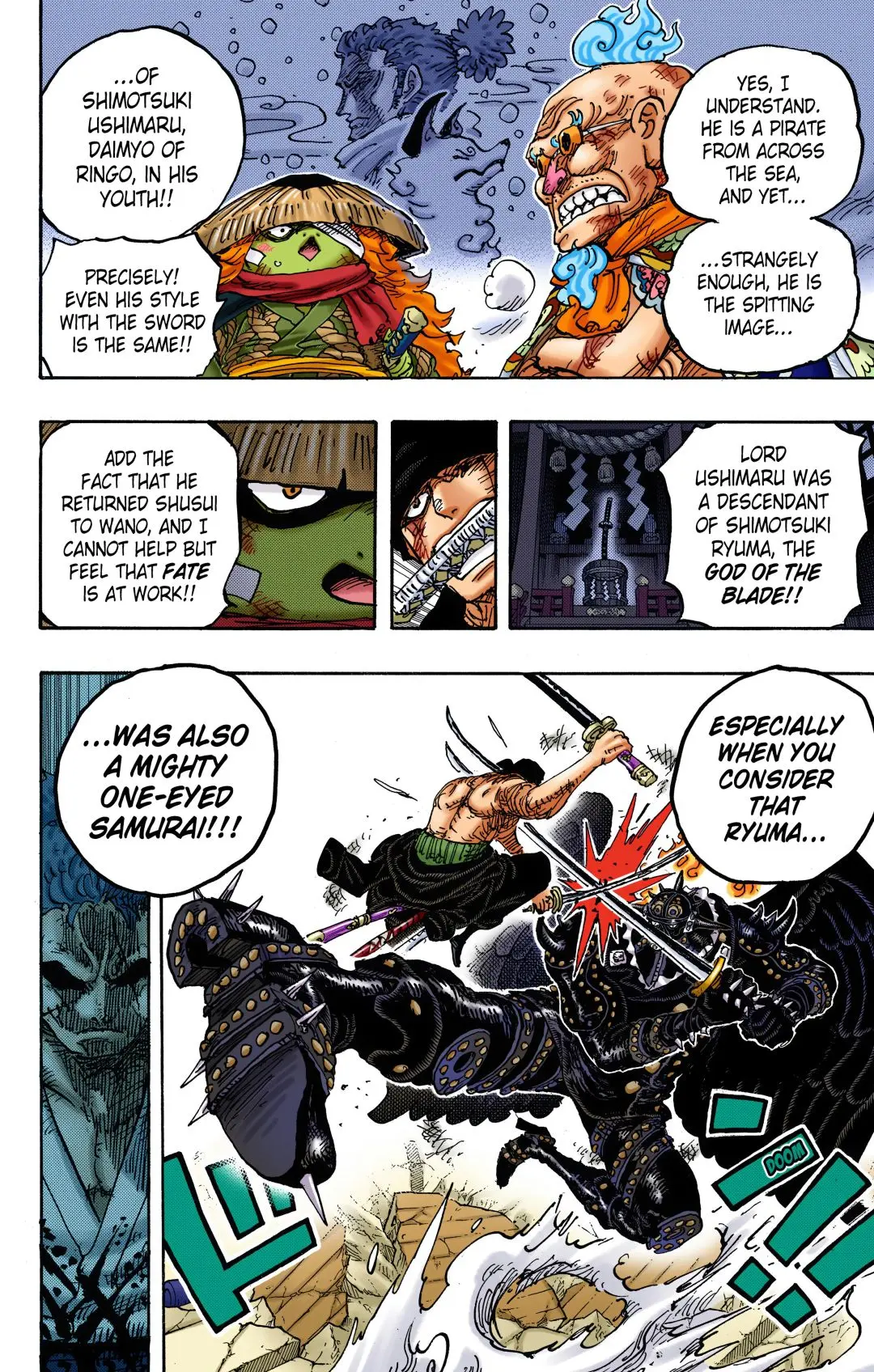 One Piece Colored, chapter 1023, page 10