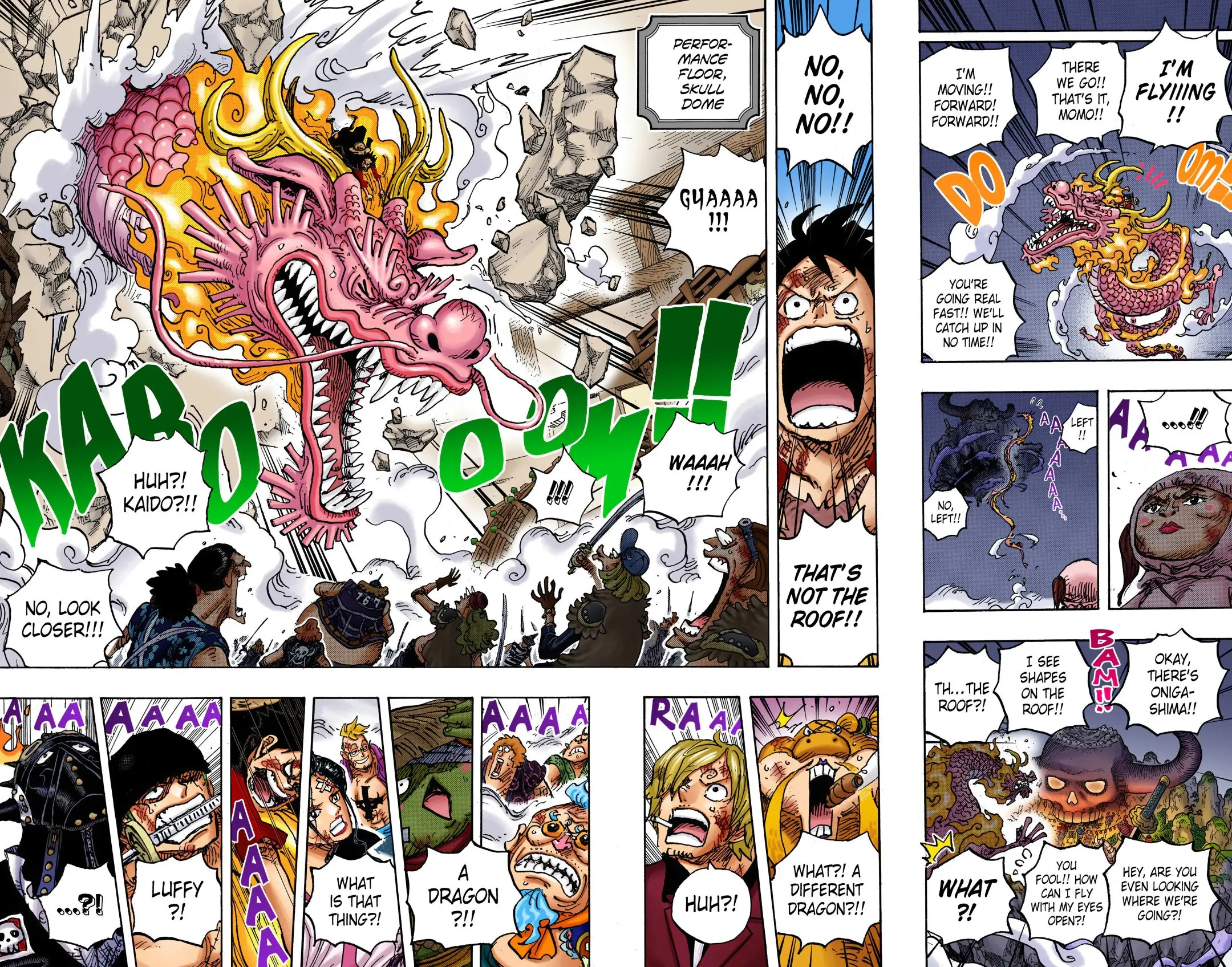 One Piece Colored, chapter 1025, page 8