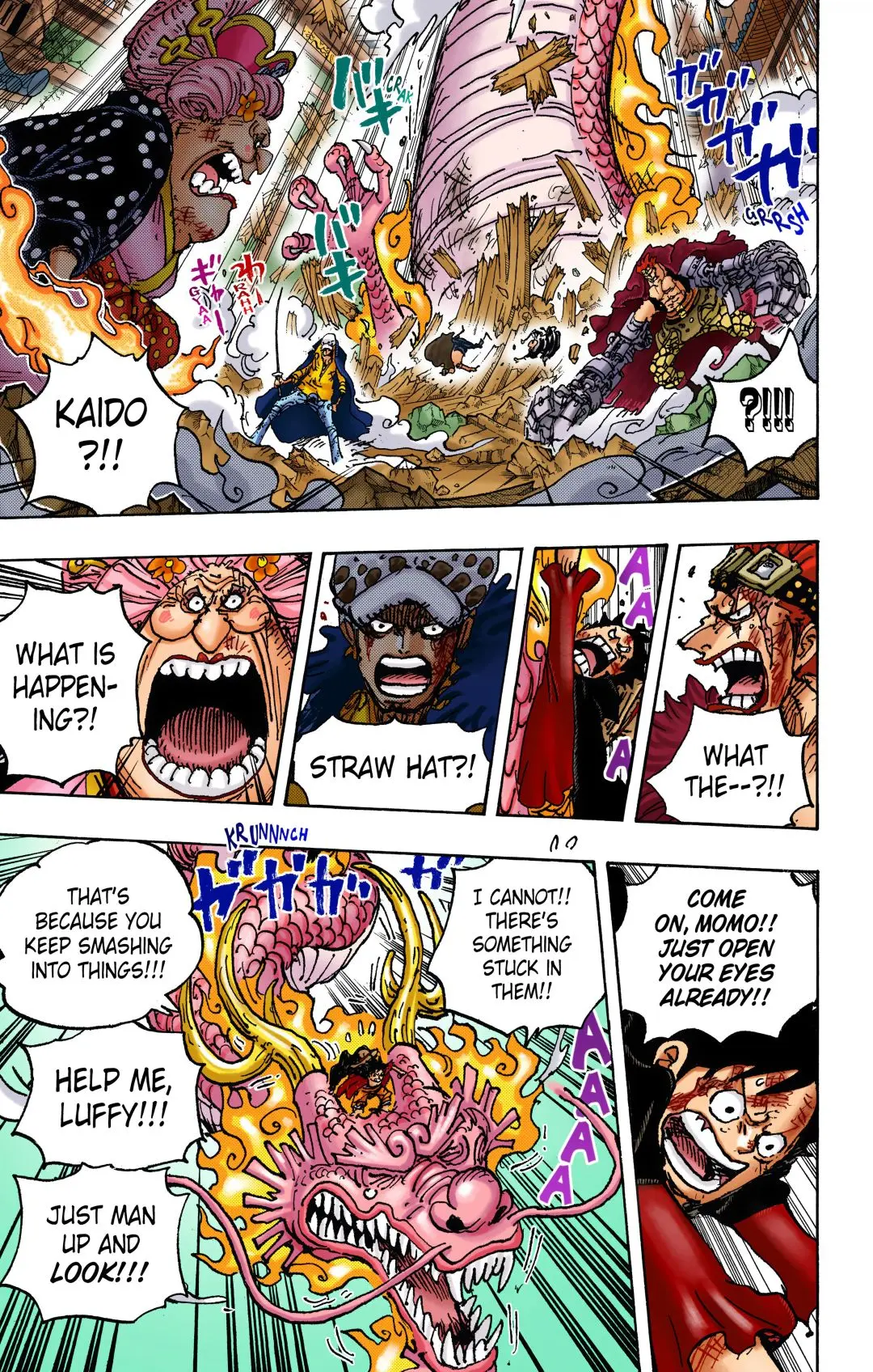 One Piece Colored, chapter 1025, page 10