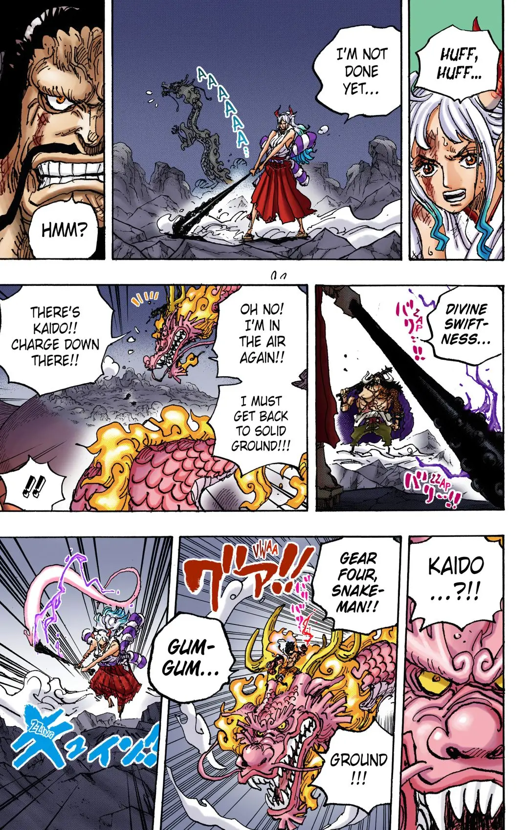 One Piece Colored, chapter 1025, page 12