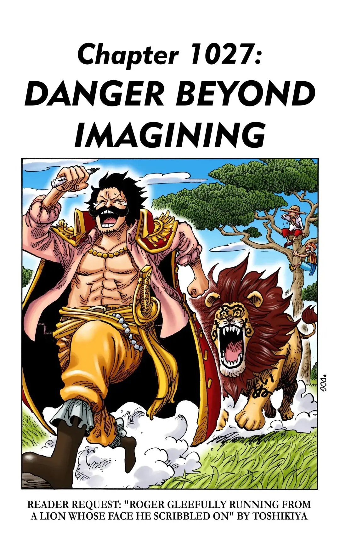 One Piece Colored, chapter 1027, page 1