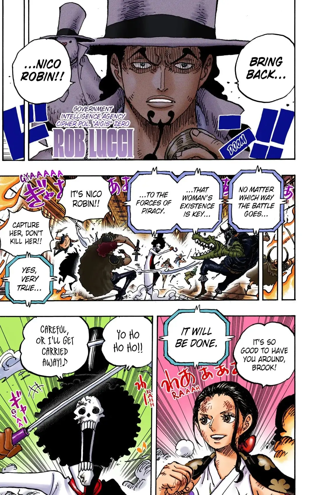 One Piece Colored, chapter 1028, page 4