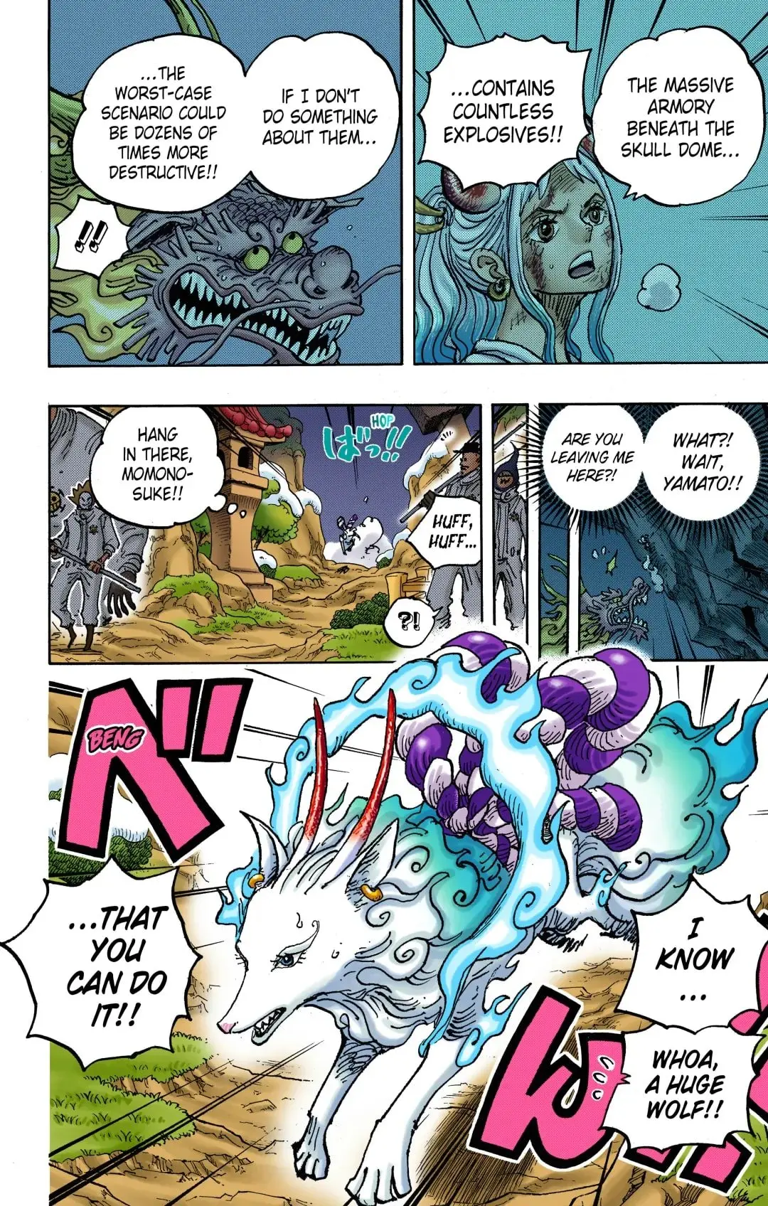One Piece Colored, chapter 1028, page 7