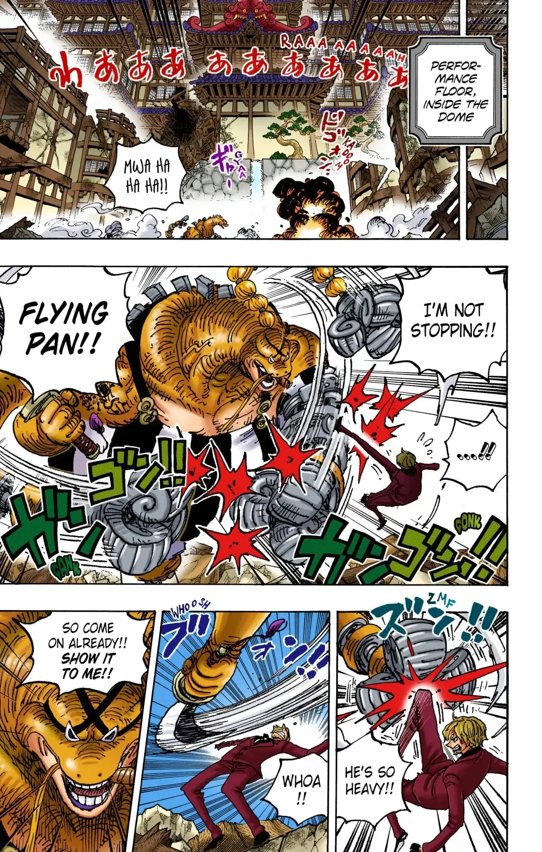 One Piece Colored, chapter 1028, page 8