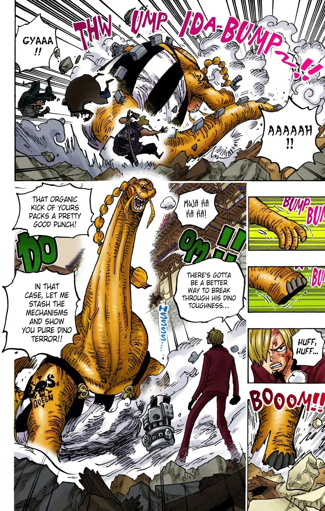 One Piece Colored, chapter 1028, page 11