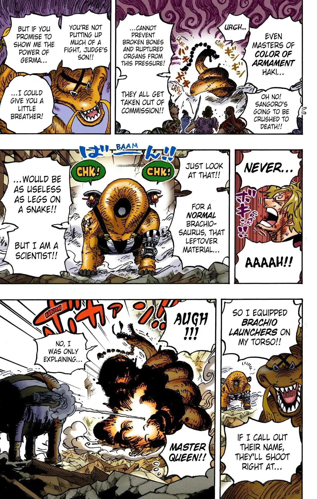 One Piece Colored, chapter 1028, page 14