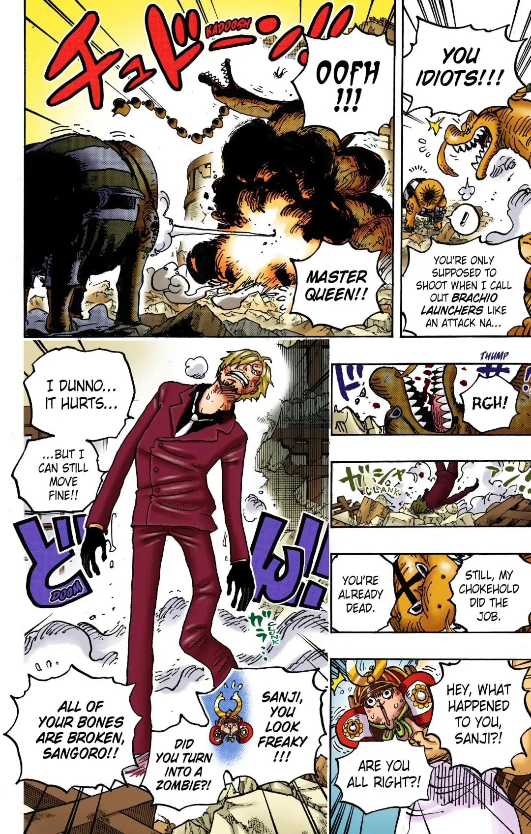 One Piece Colored, chapter 1028, page 15