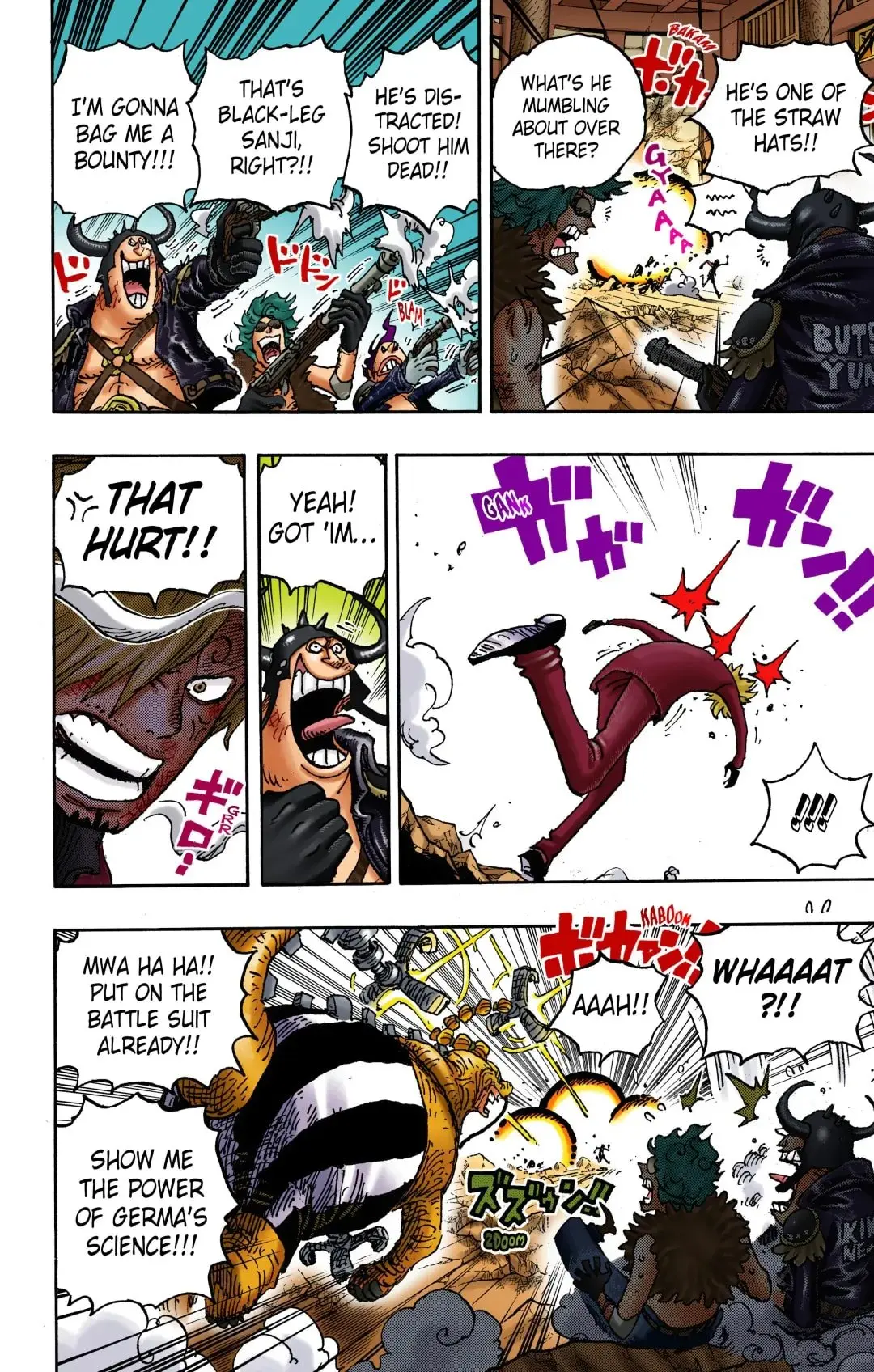 One Piece Colored, chapter 1029, page 4