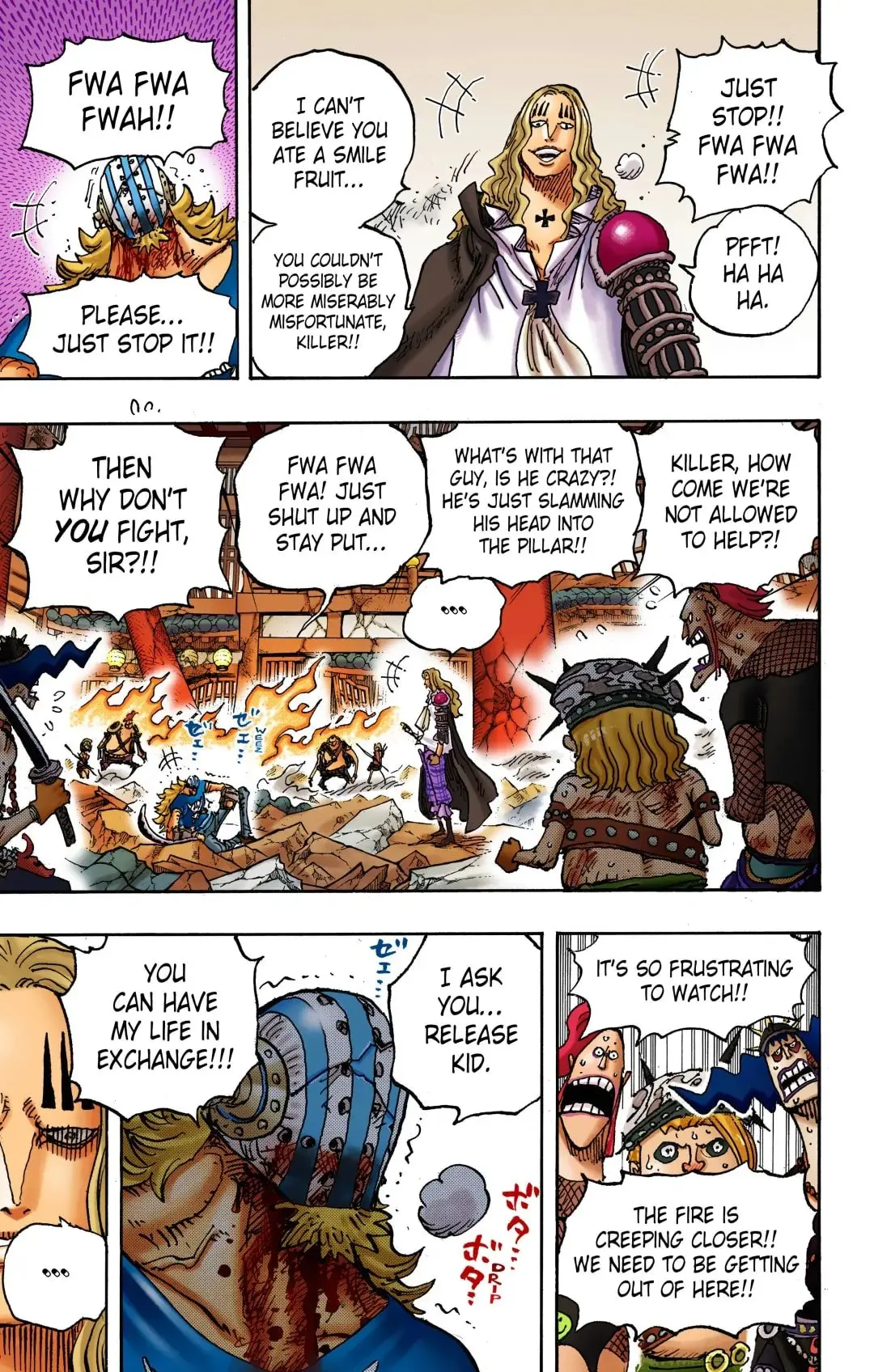 One Piece Colored, chapter 1029, page 9