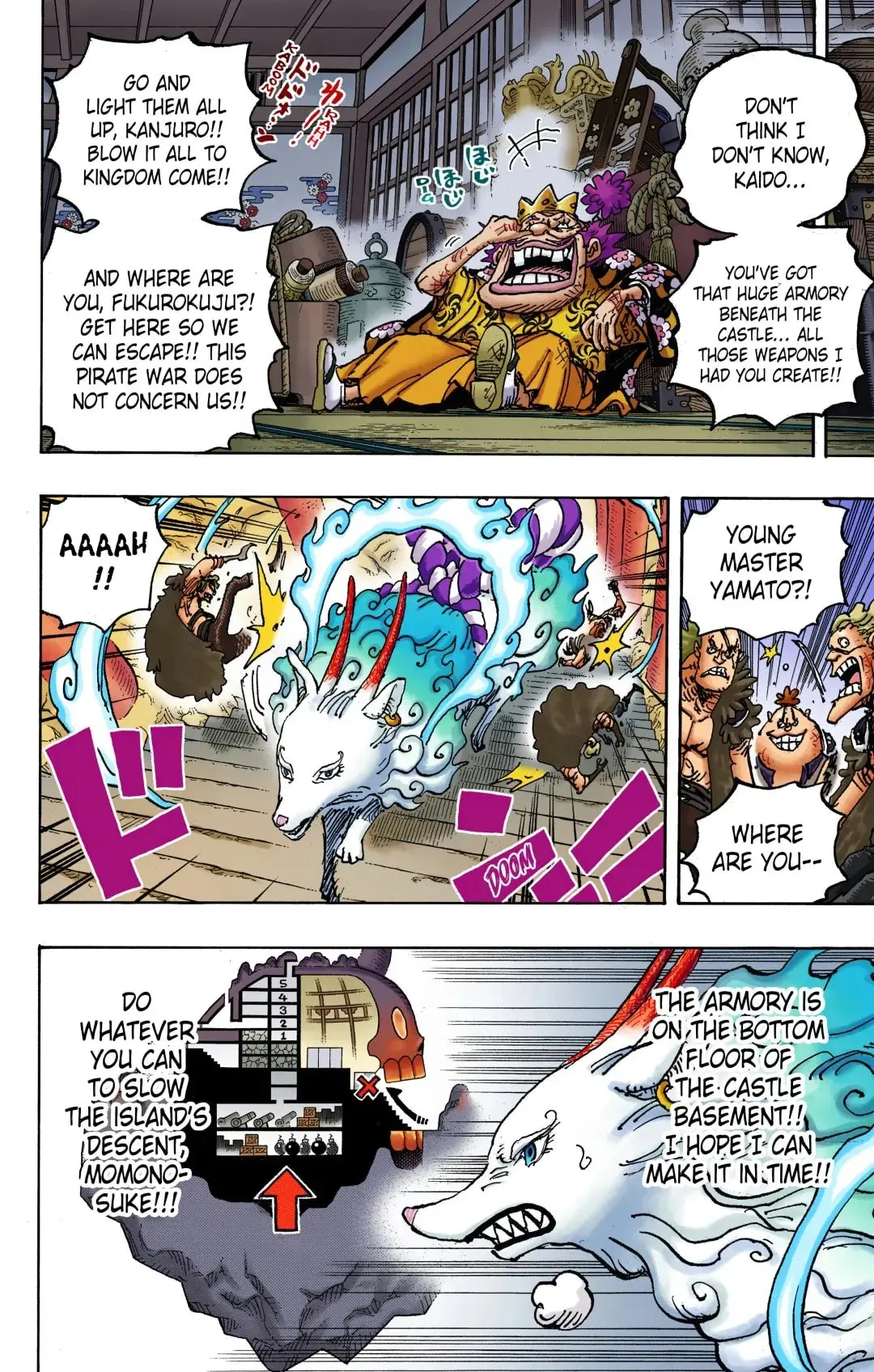One Piece Colored, chapter 1030, page 8