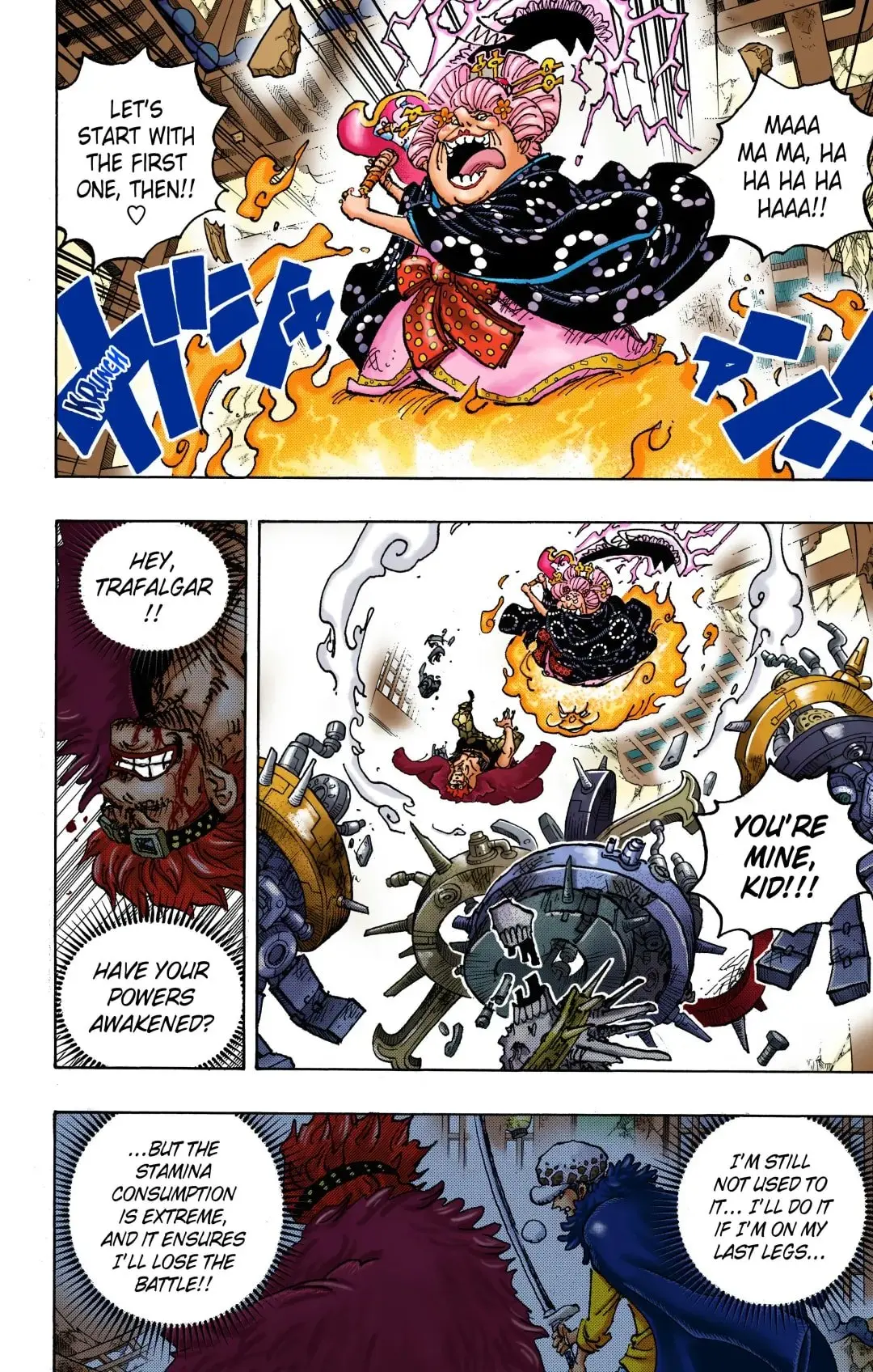 One Piece Colored, chapter 1030, page 9