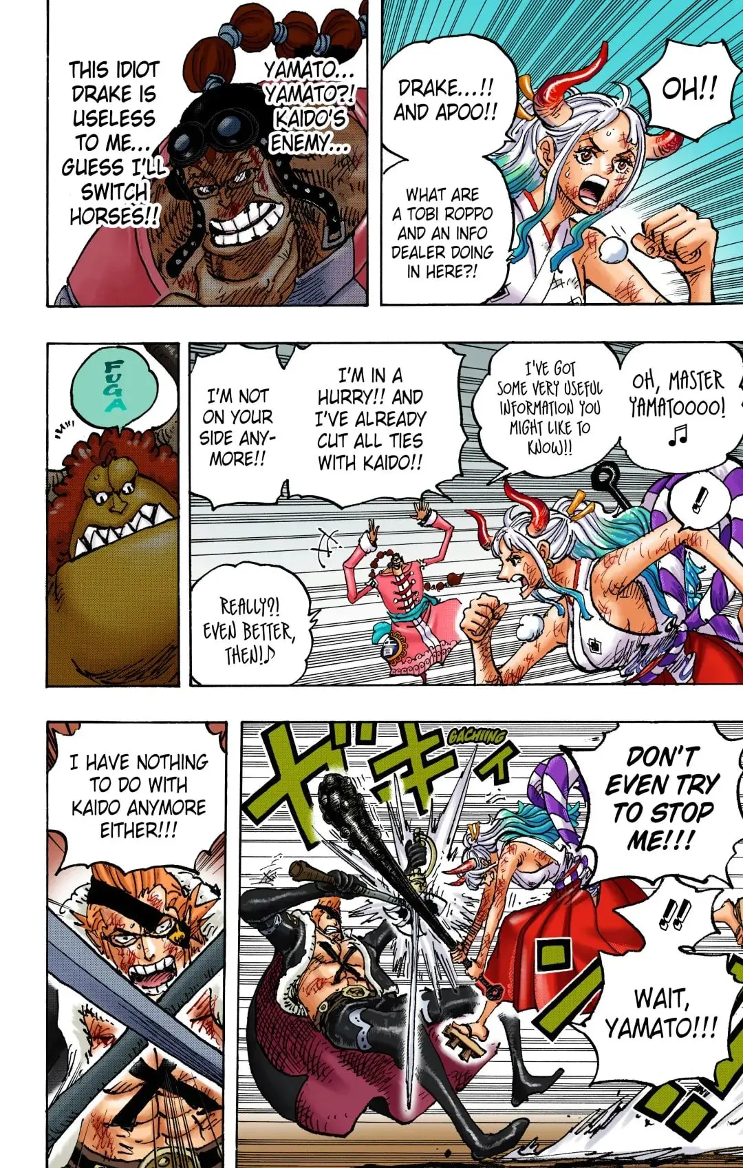 One Piece Colored, chapter 1031, page 8