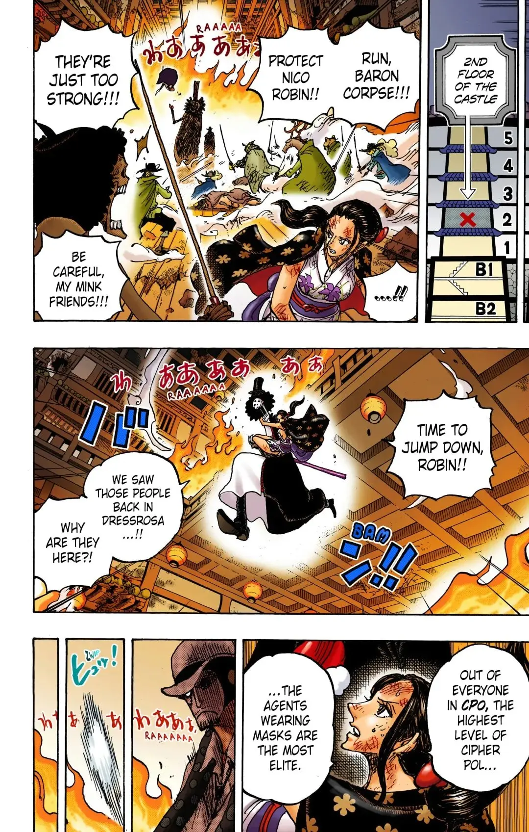 One Piece Colored, chapter 1031, page 10