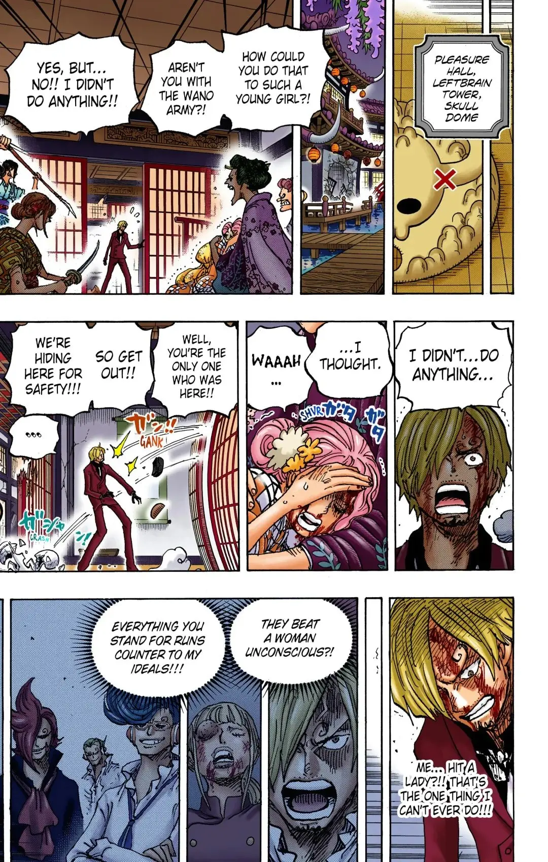 One Piece Colored, chapter 1031, page 11