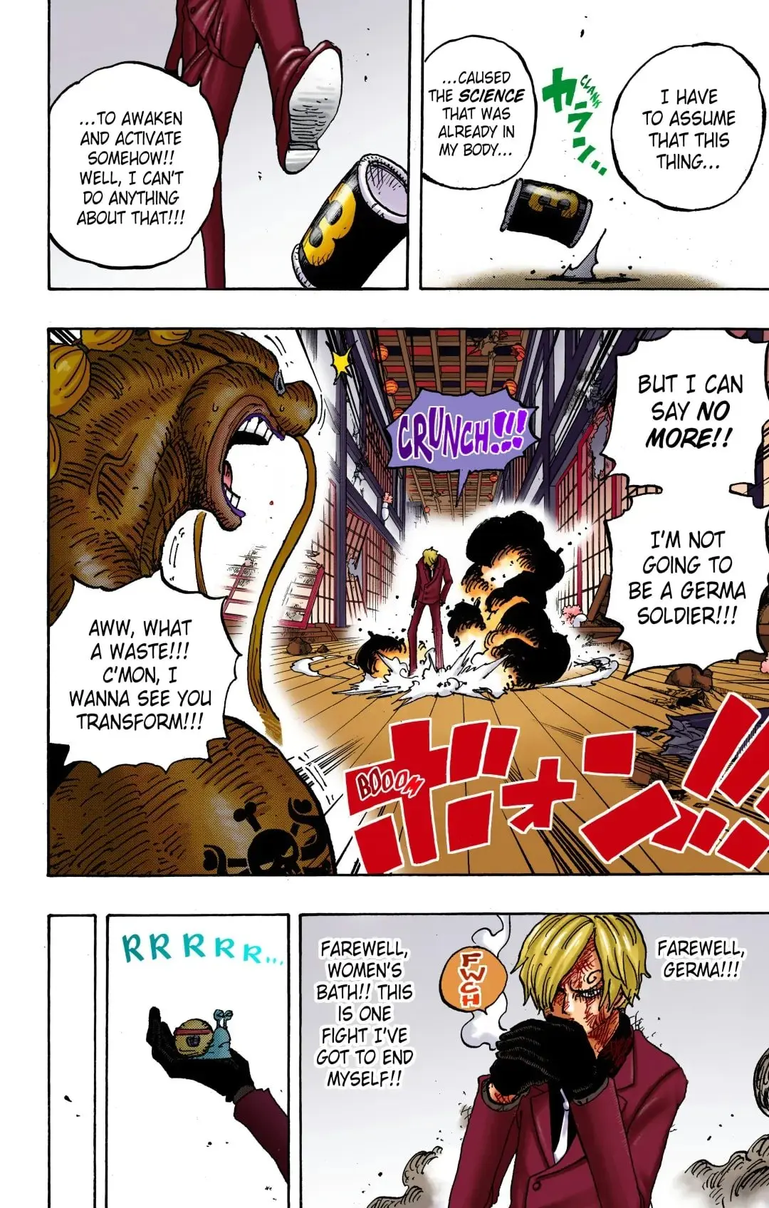 One Piece Colored, chapter 1031, page 14