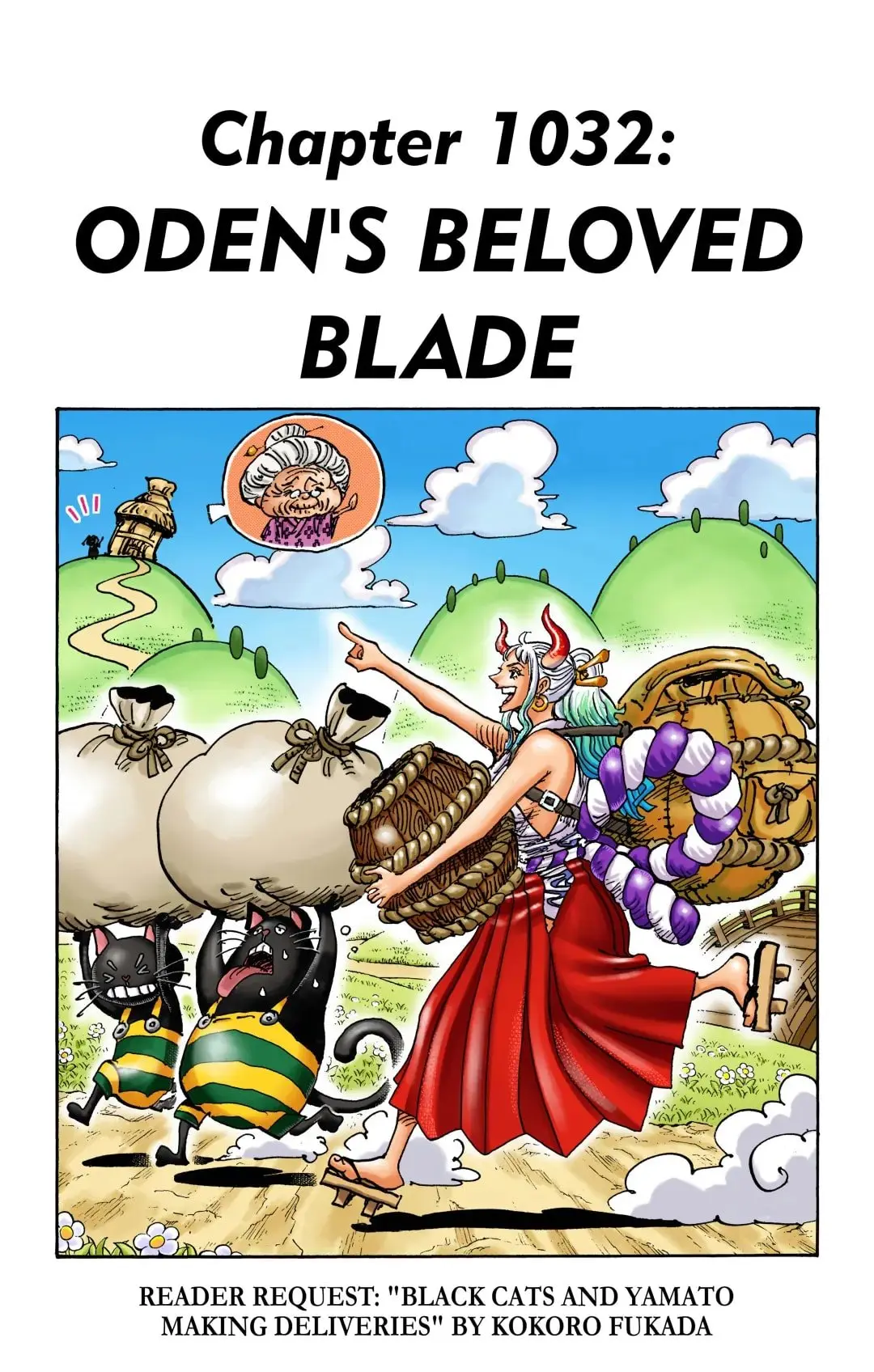 One Piece Colored, chapter 1032, page 1