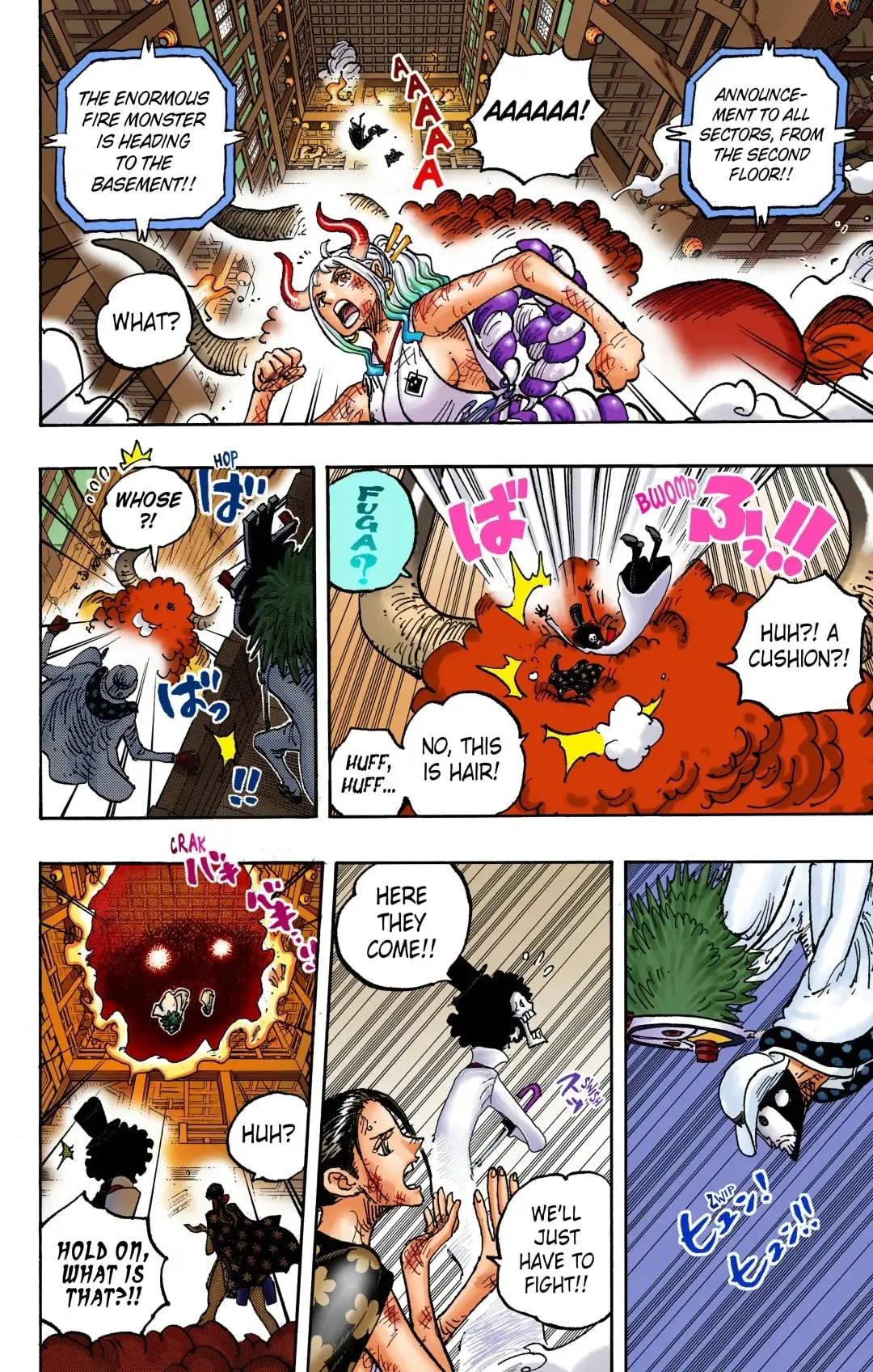 One Piece Colored, chapter 1032, page 4