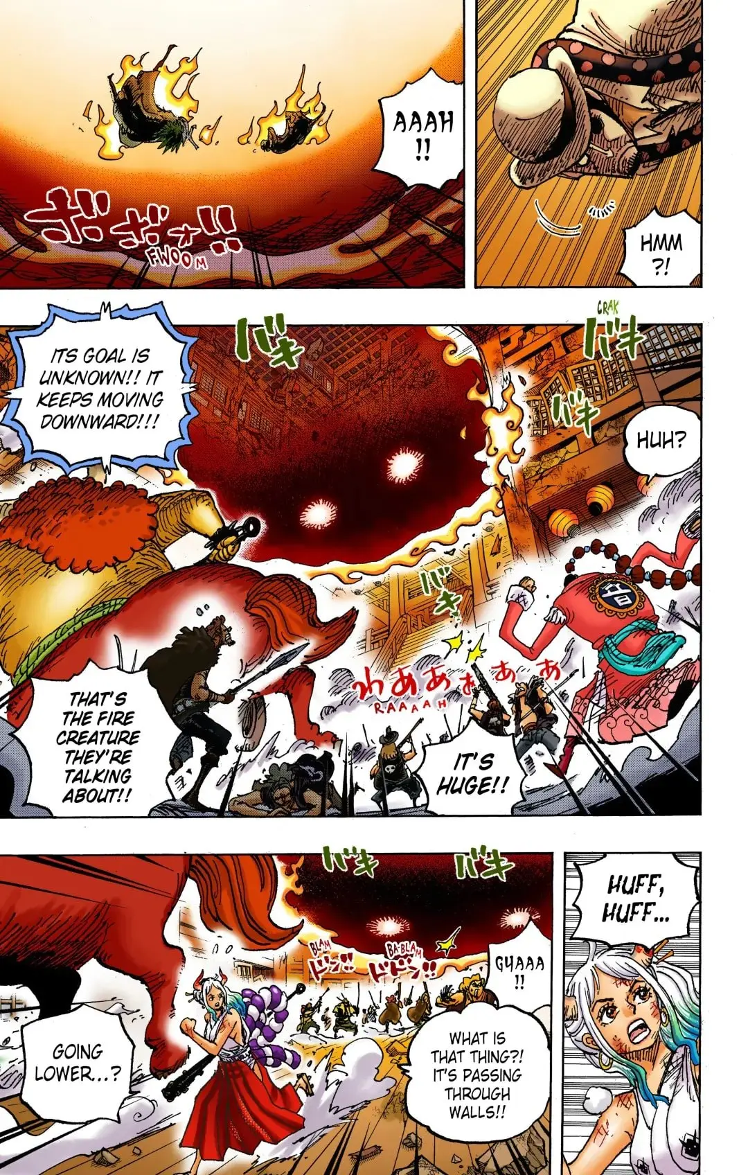 One Piece Colored, chapter 1032, page 5
