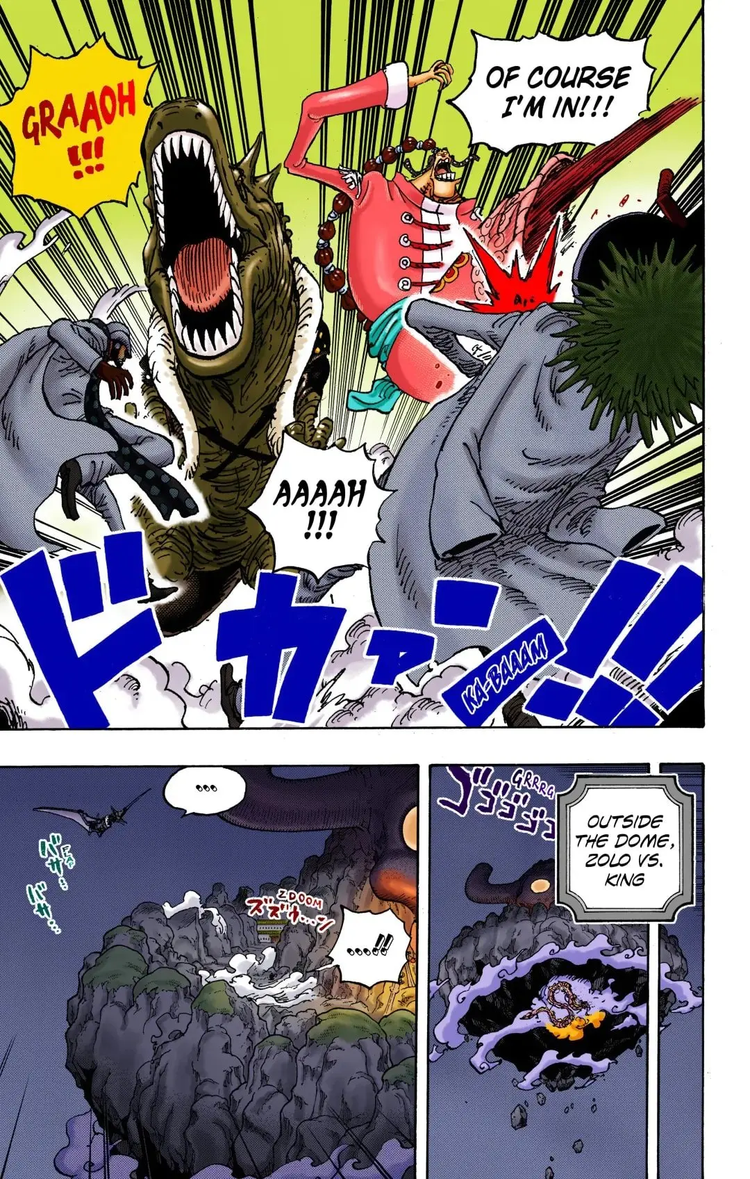 One Piece Colored, chapter 1032, page 9