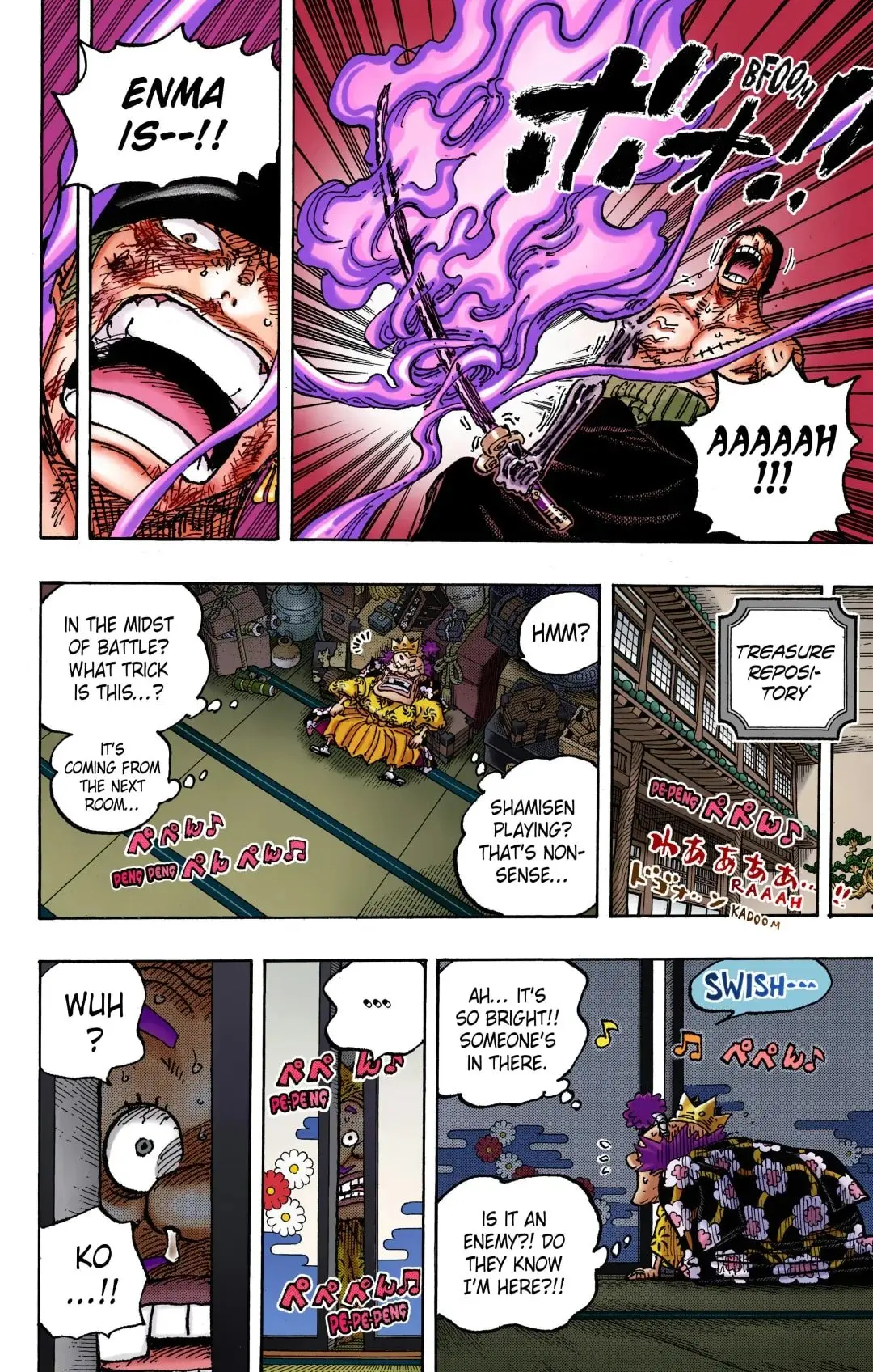One Piece Colored, chapter 1032, page 16